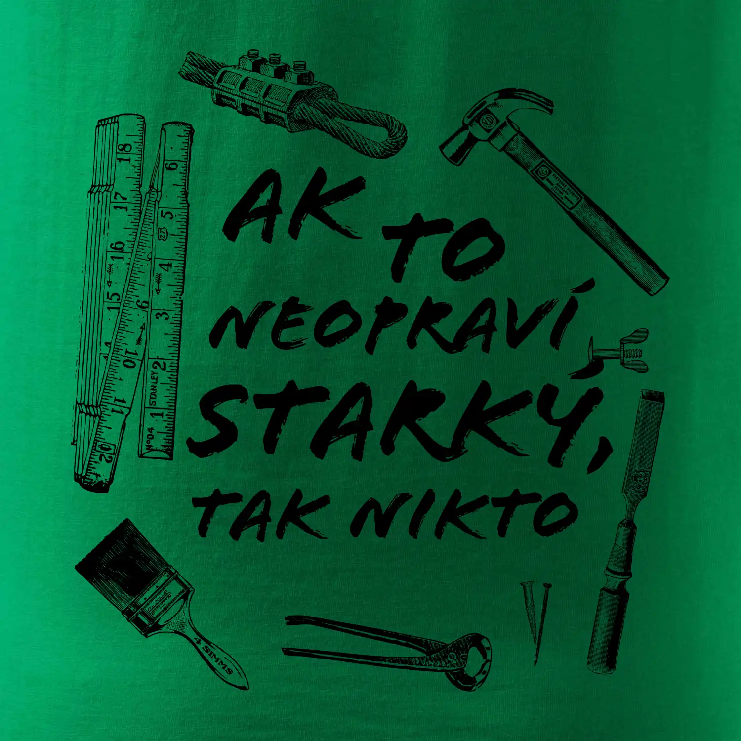 Ak to neopraví STARKÝ tak nikto čiernobiely