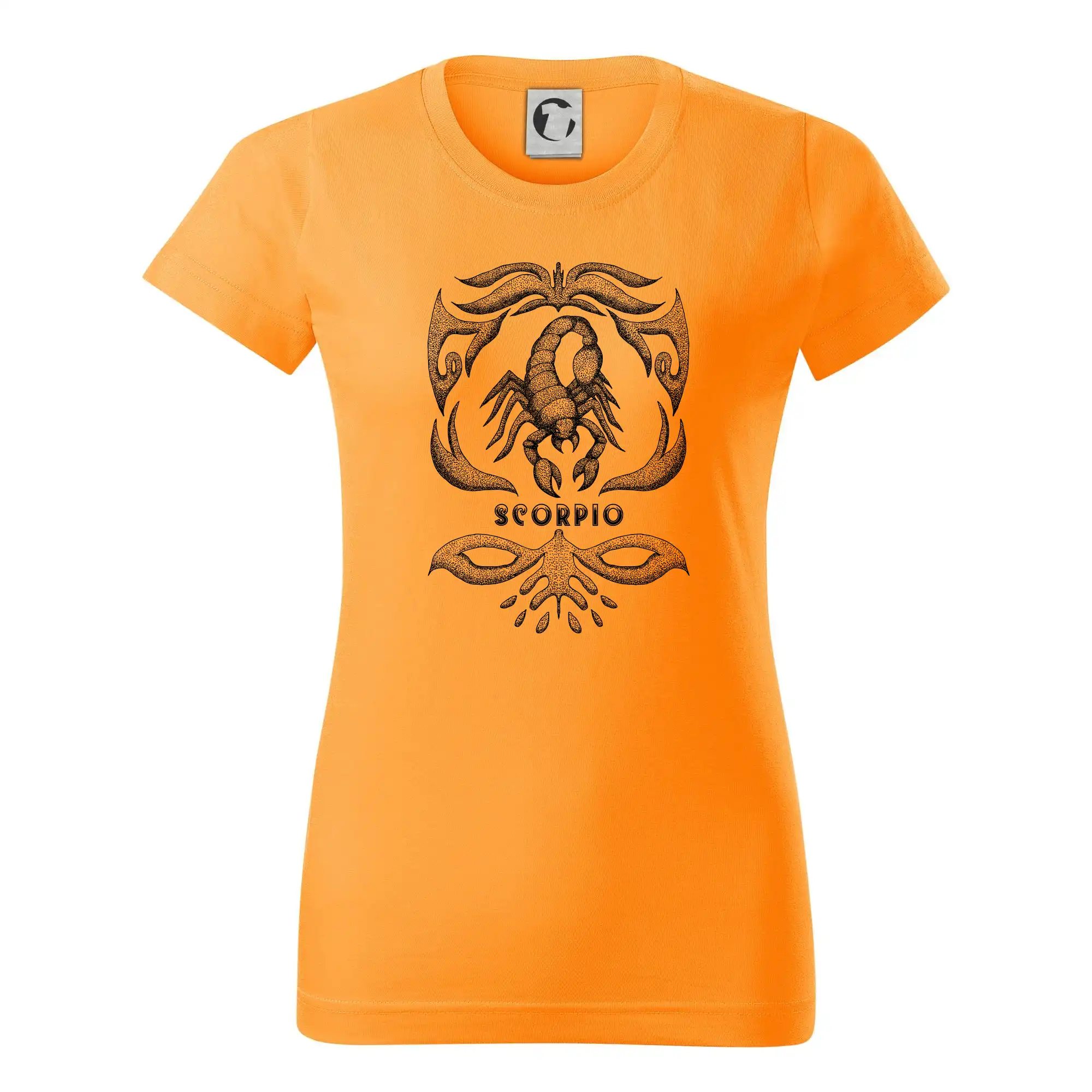 Tričká škorpión - Scorpio - vintage - Dámske tričko basic - ľahko voľnejšie a dlhšie