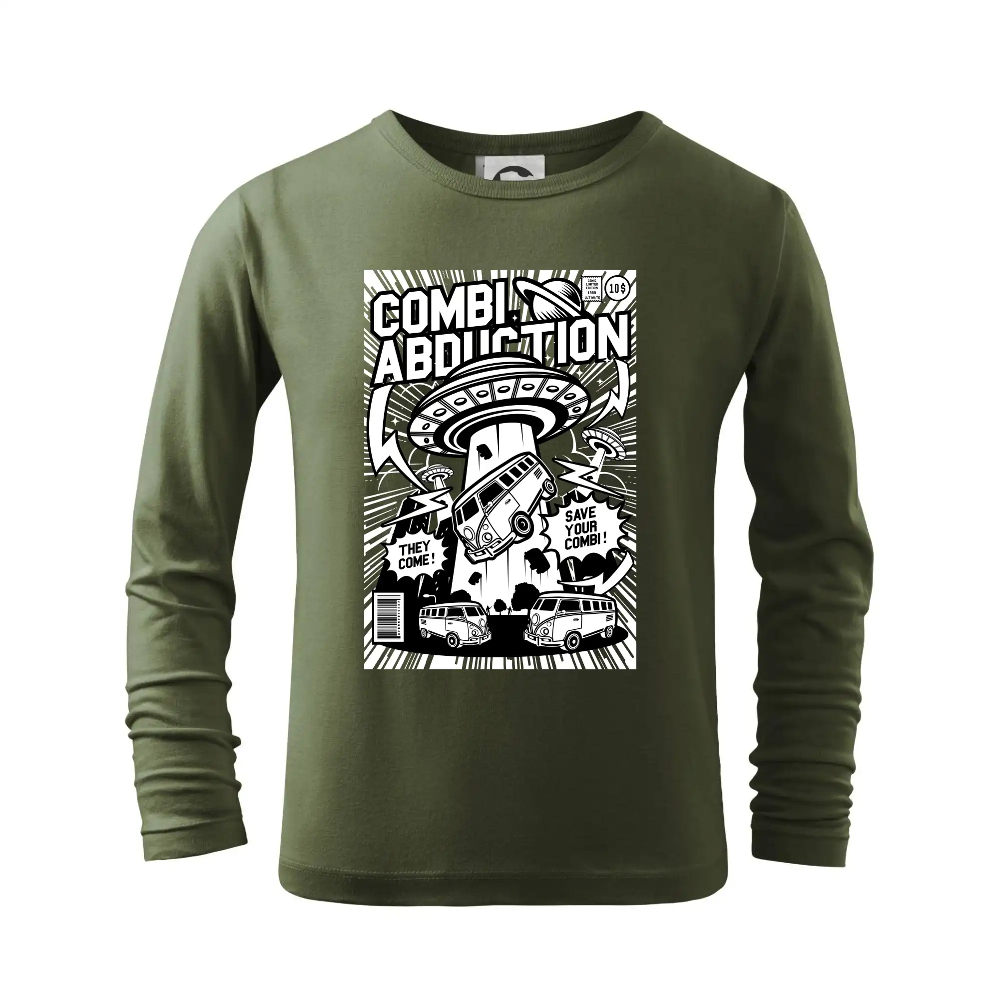 Grafické tričká - Combi abduction - Tričko detské Long Sleeve