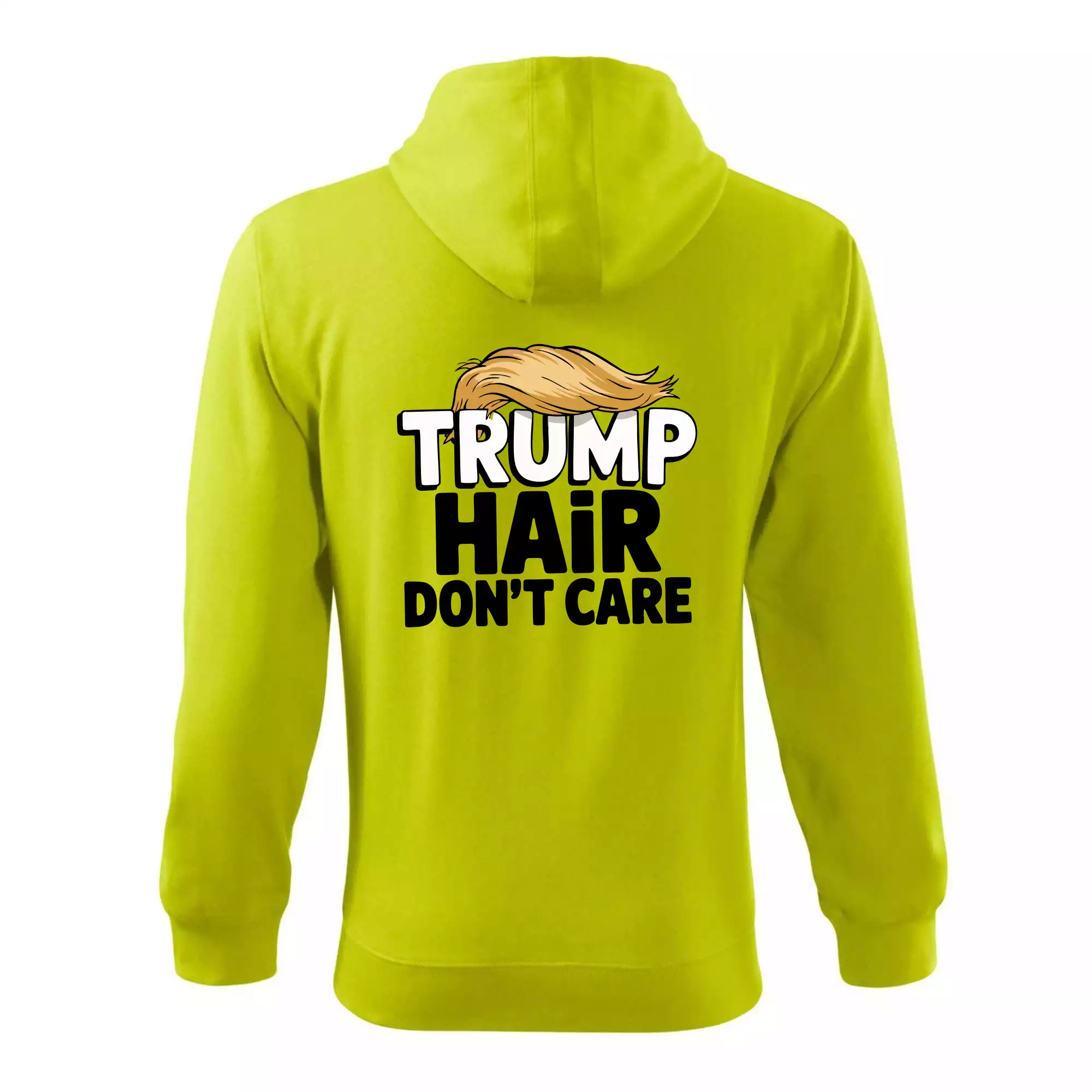 Trump hair dont care