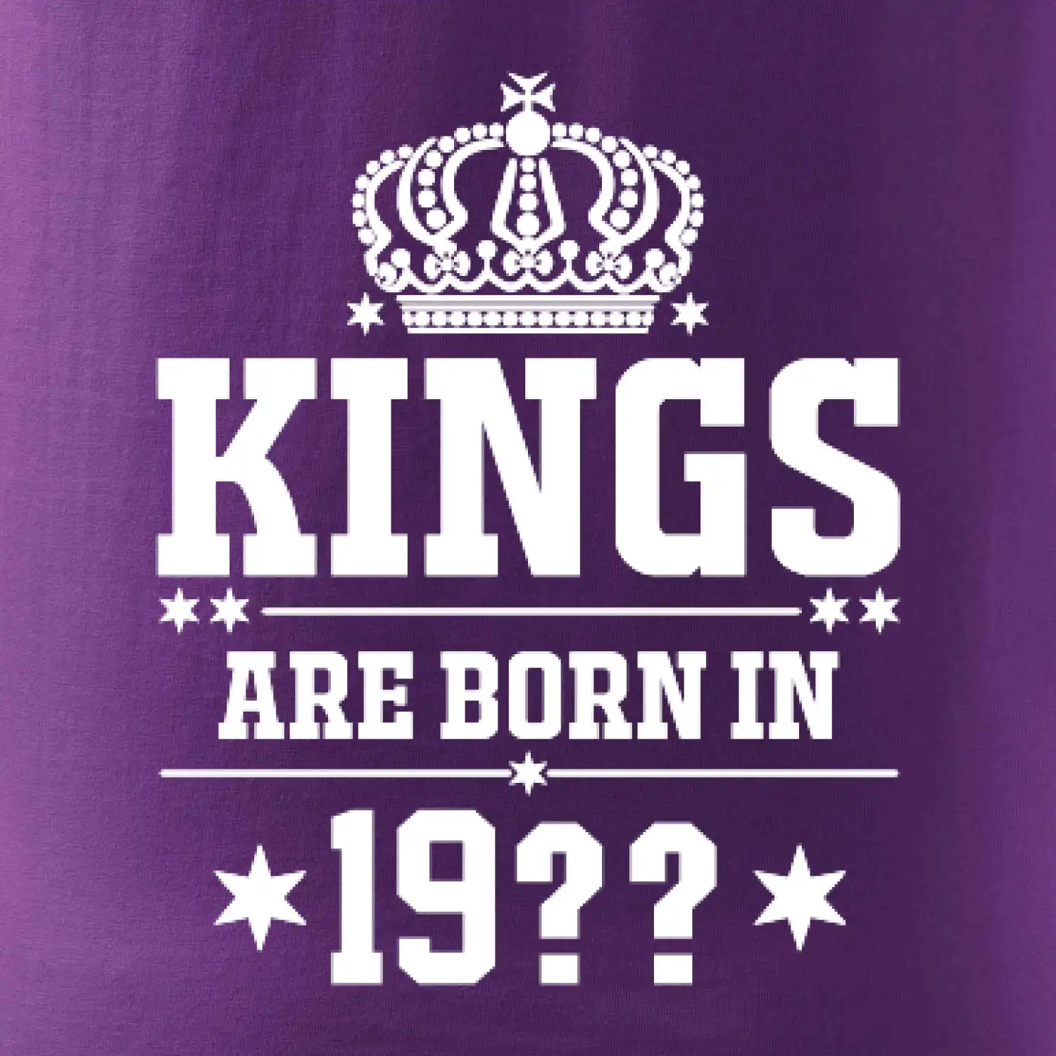 Kings are born in vlastní ročník