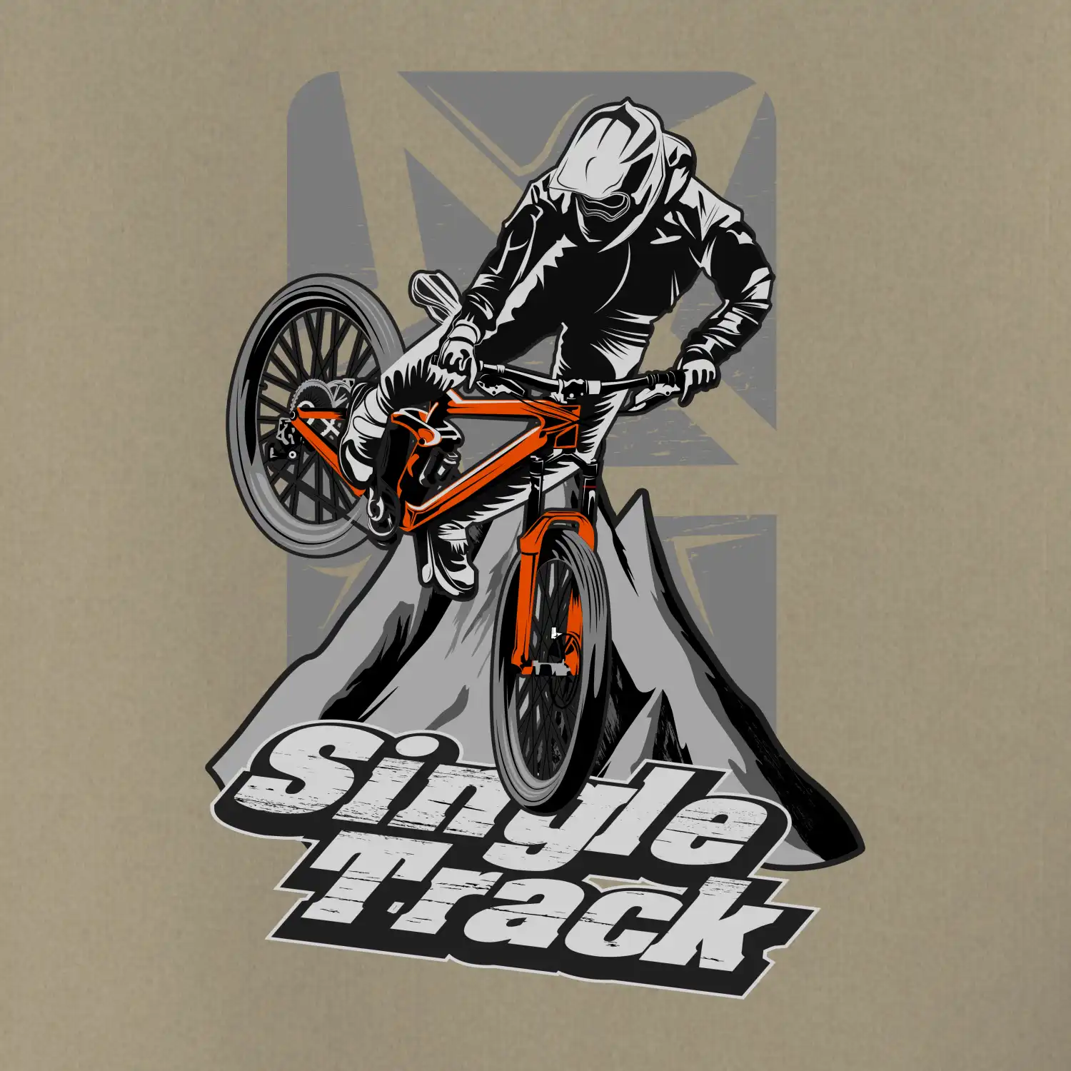 Single track trať