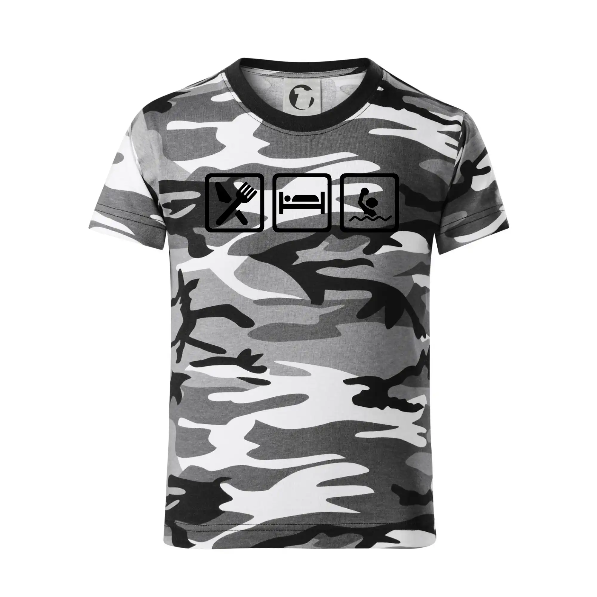 Eat sleep vodní pólo v řadě