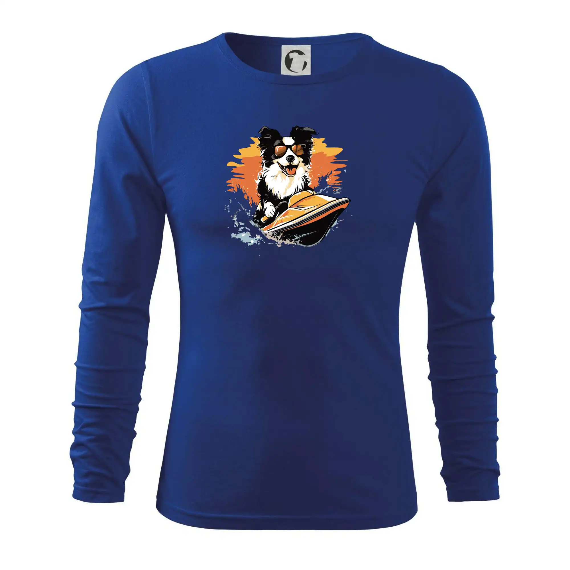 Border Kolie na vodním skútru