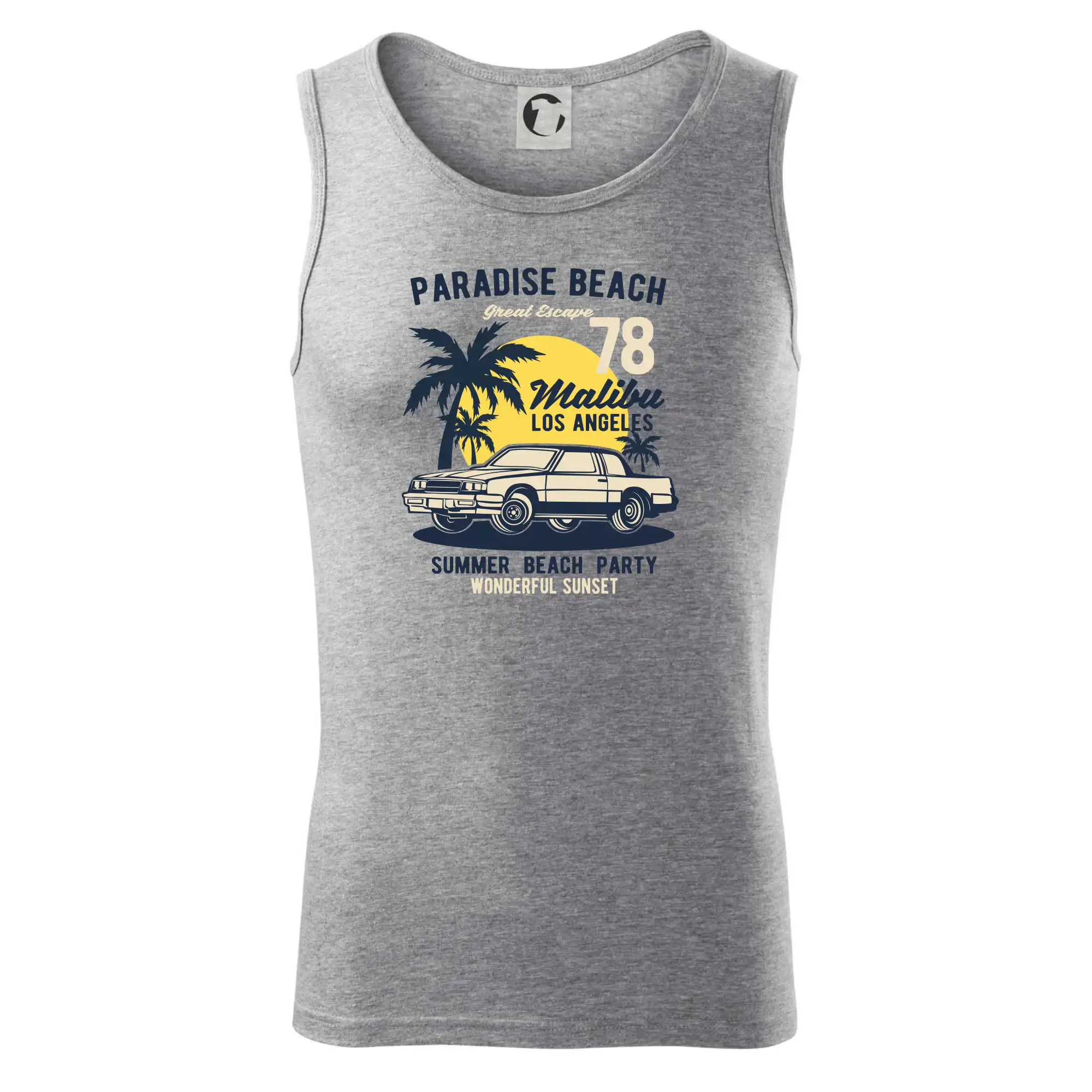 Surferske tričká - Paradise Beach - Tielko pánske Core
