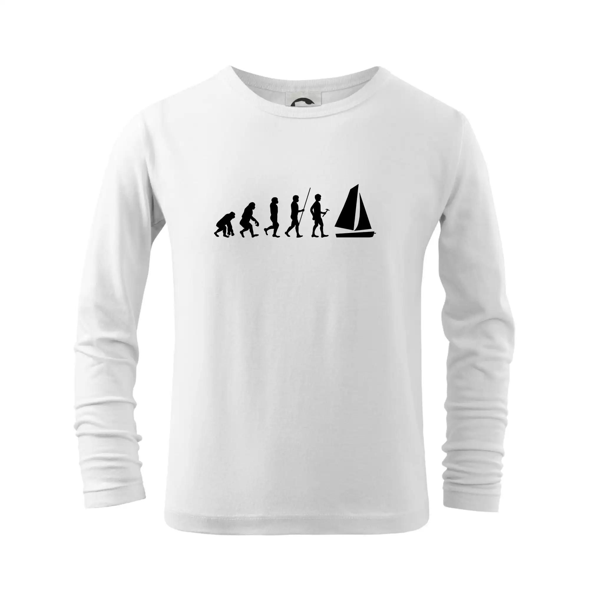 Vodácke tričká - Evoluce Plachtenie - Tričko detské Long Sleeve