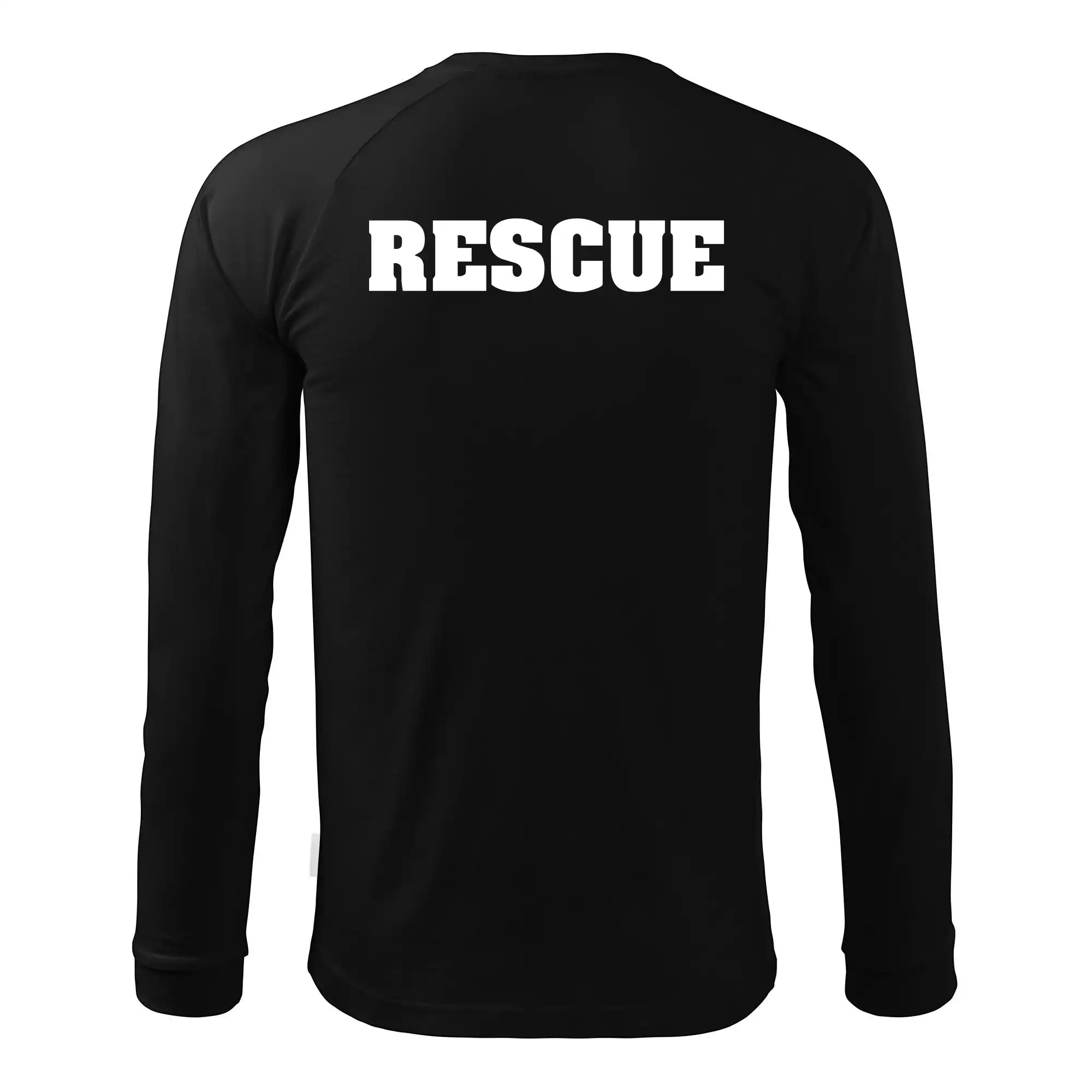 Rescue - Hviezda na prsníku + nápis na chrbte