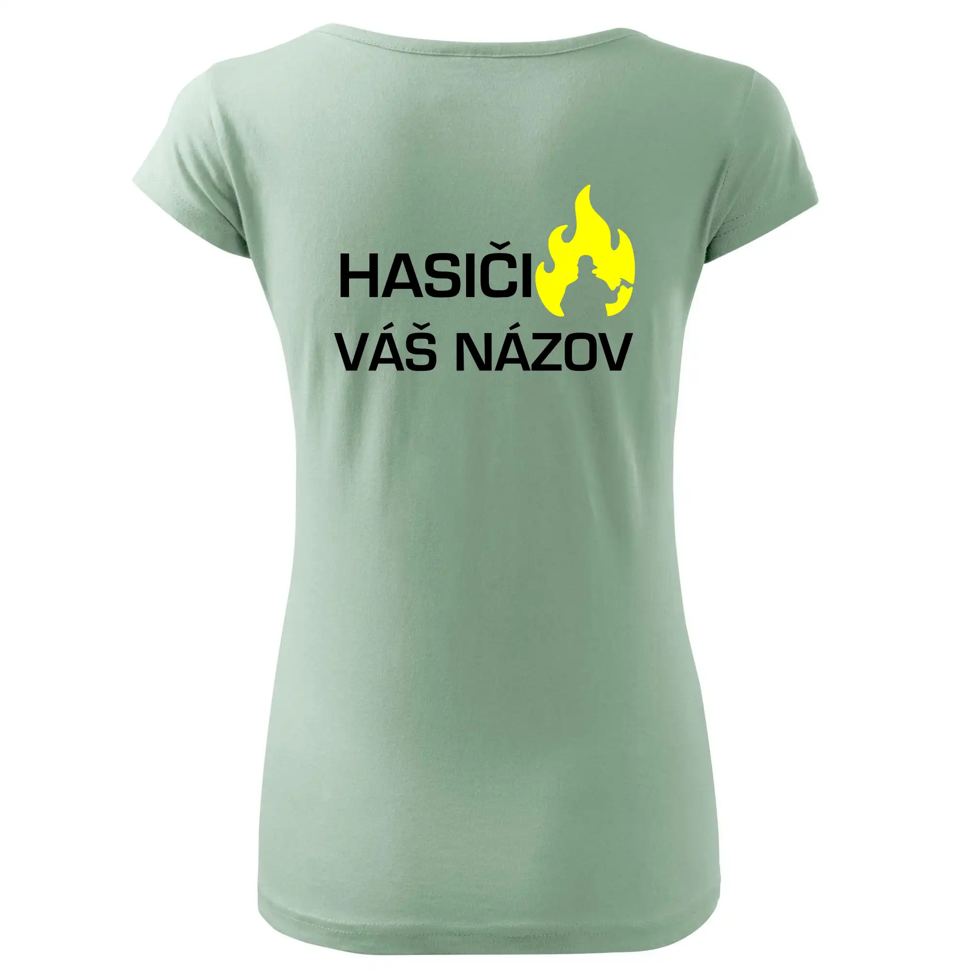Hasiči - Váš názov - FLUO + Reflexná potlač