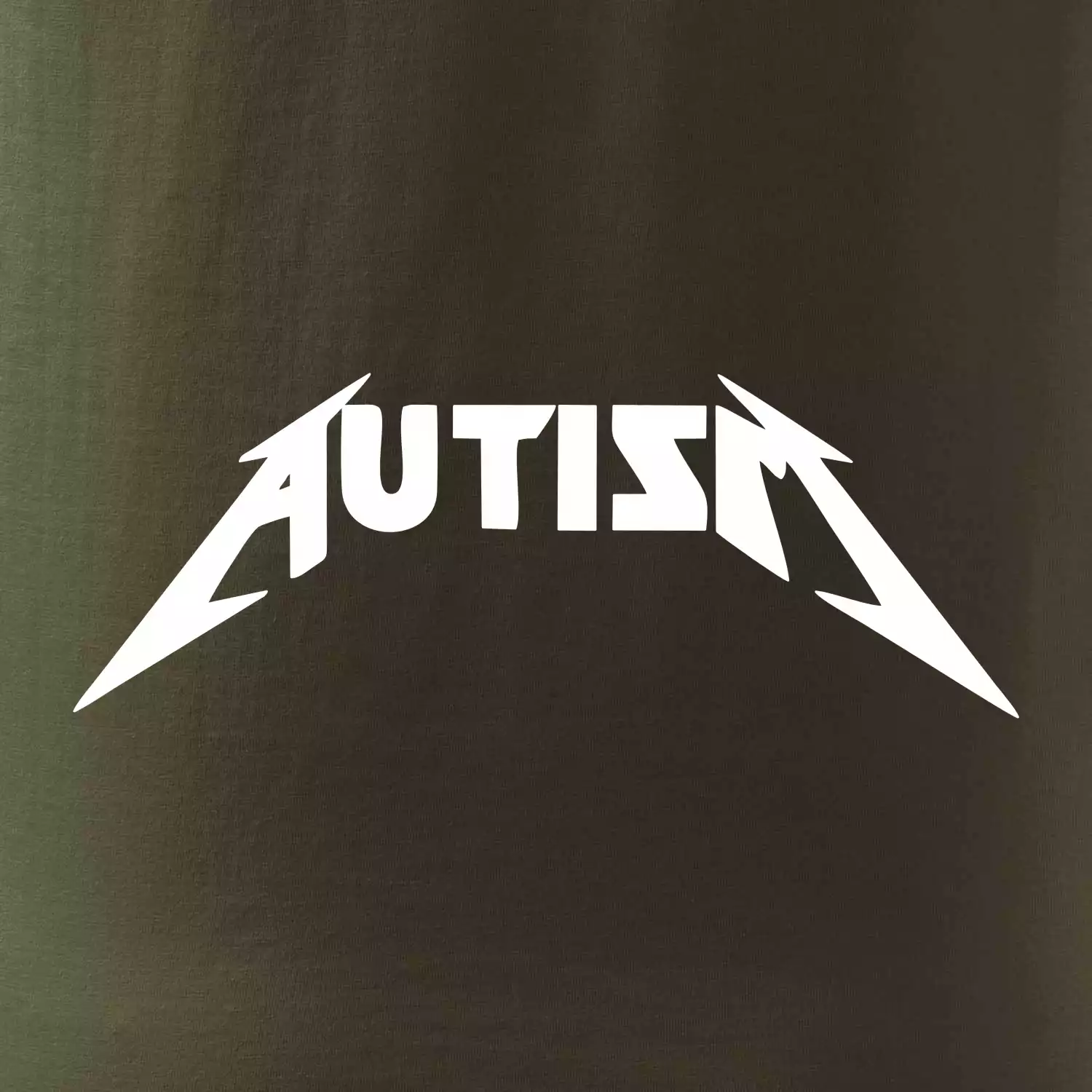 Autism rock nápis