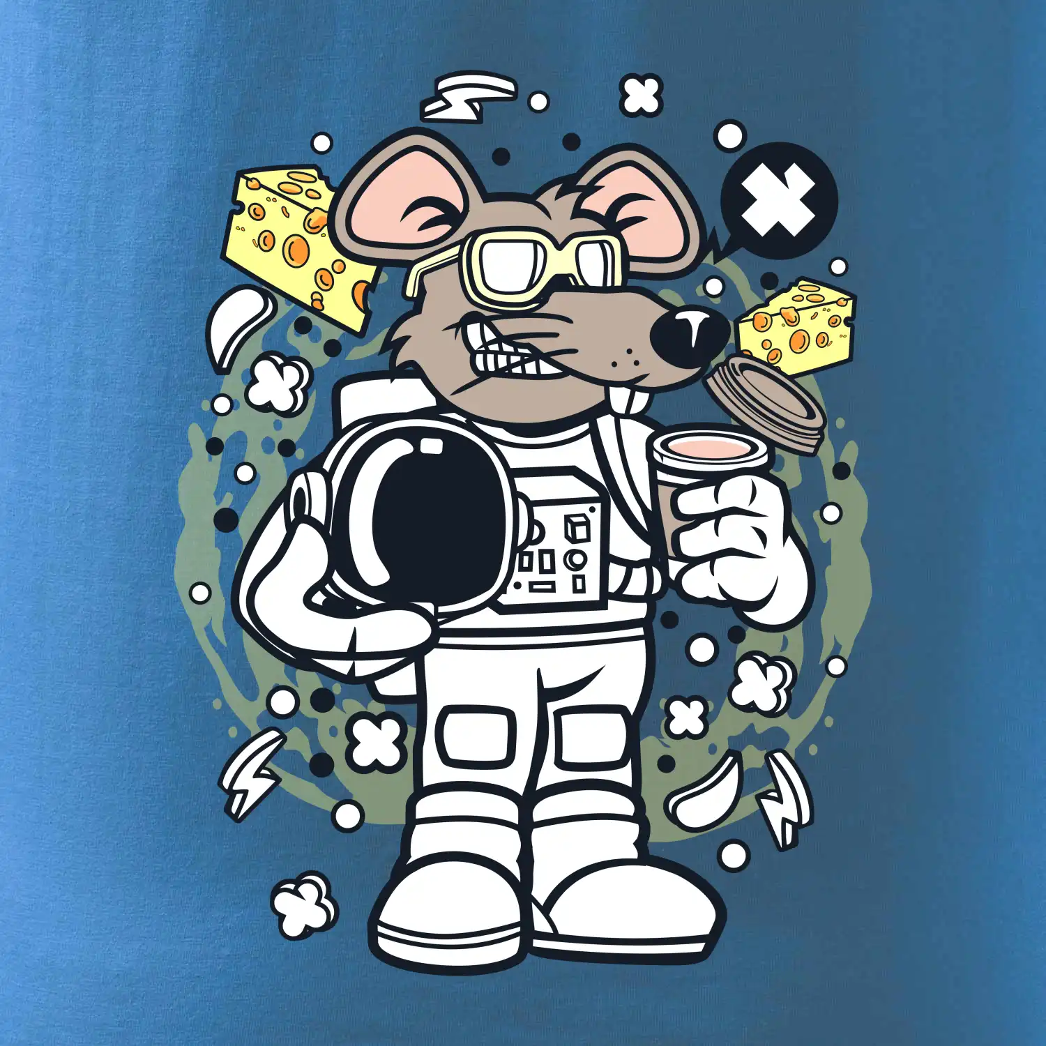 Myš kosmonaut komiks
