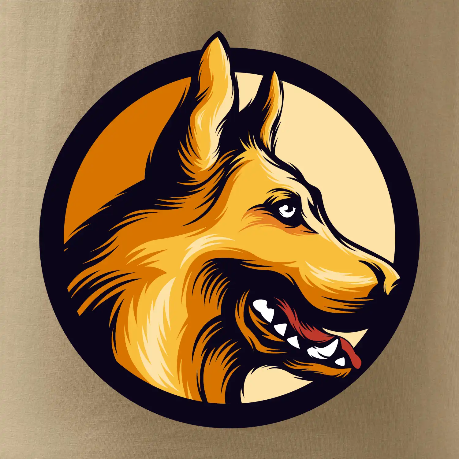 Německý ovčák - v kruhu