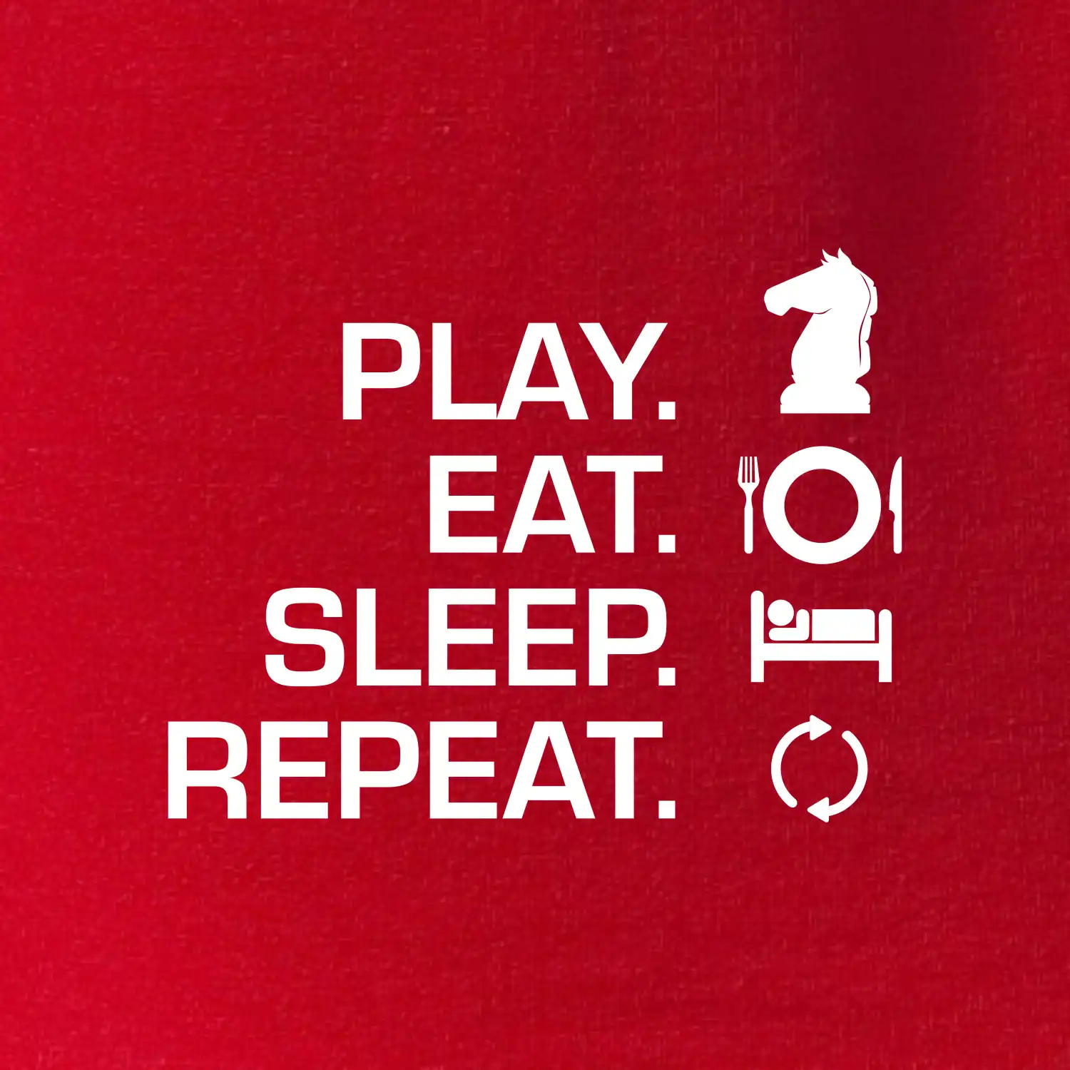 Eat sleep play - šachy