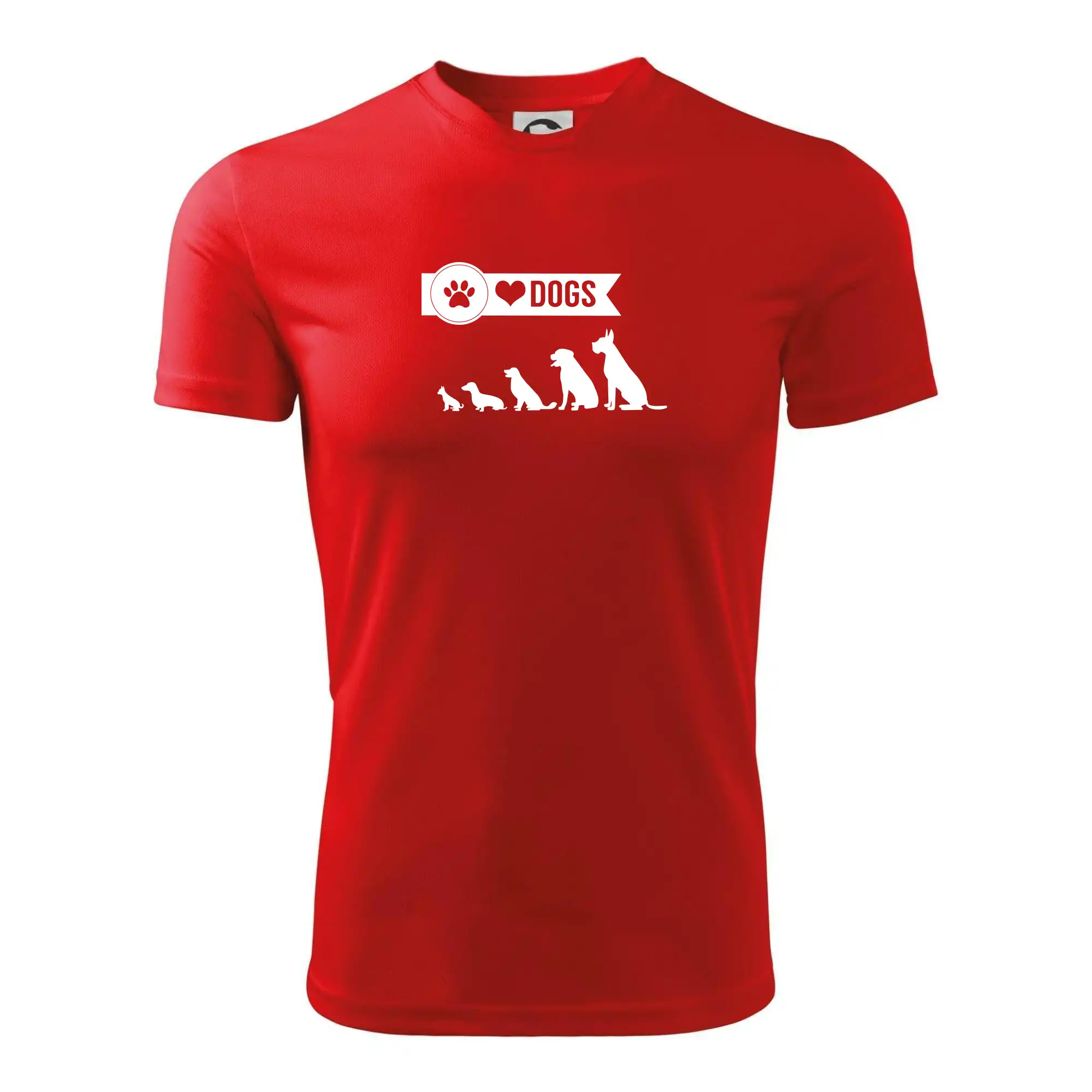 I love dogs - tlapka