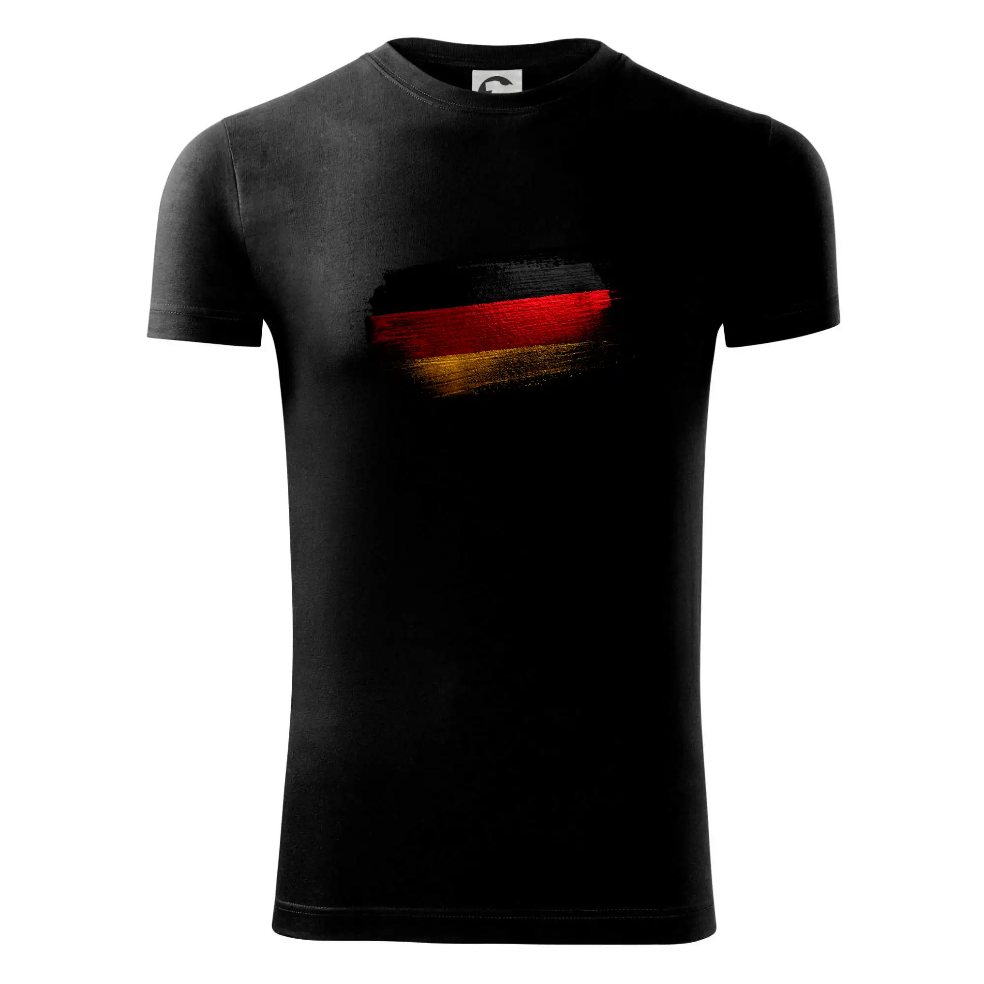 Německá vlajka okousaná