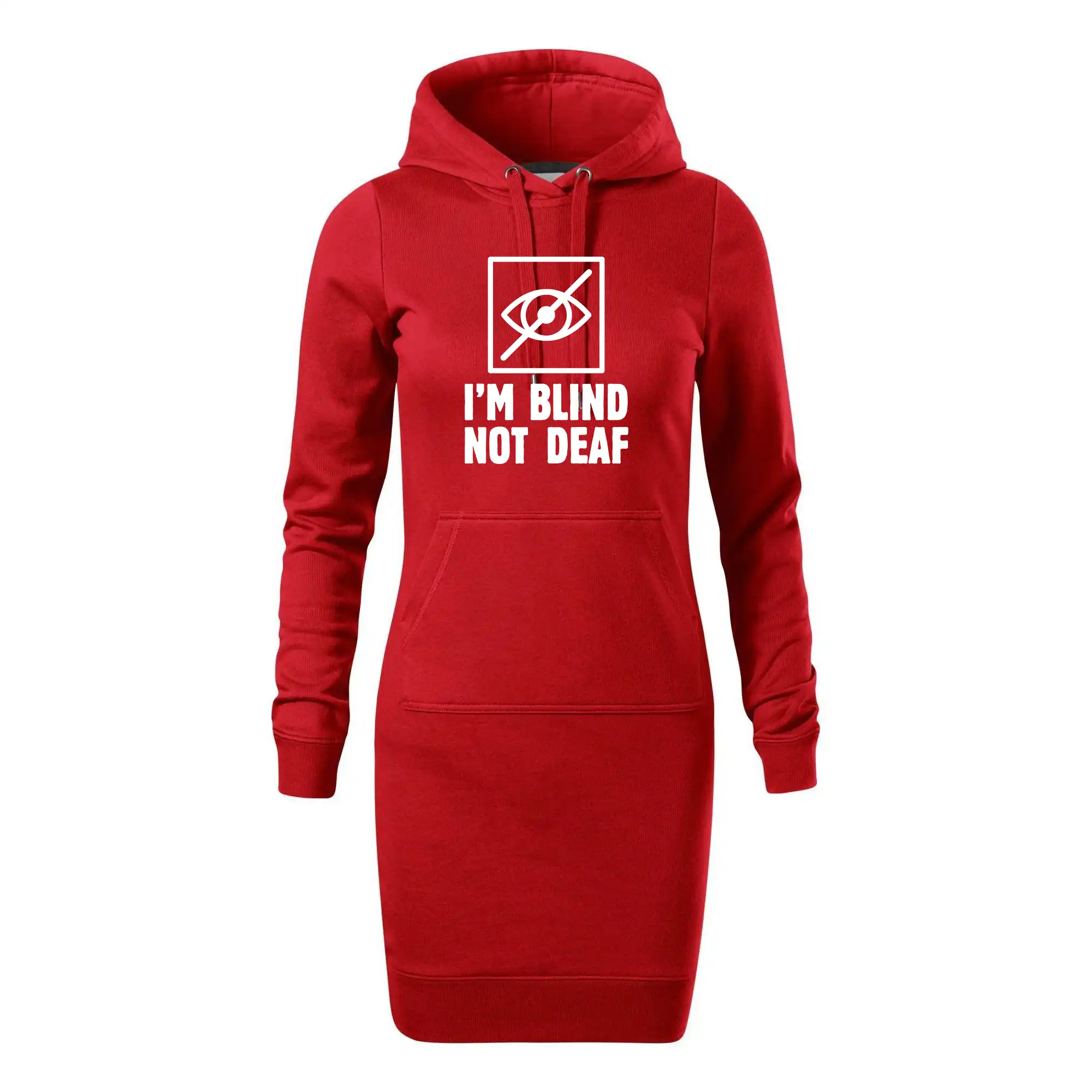 I'm blind not deaf