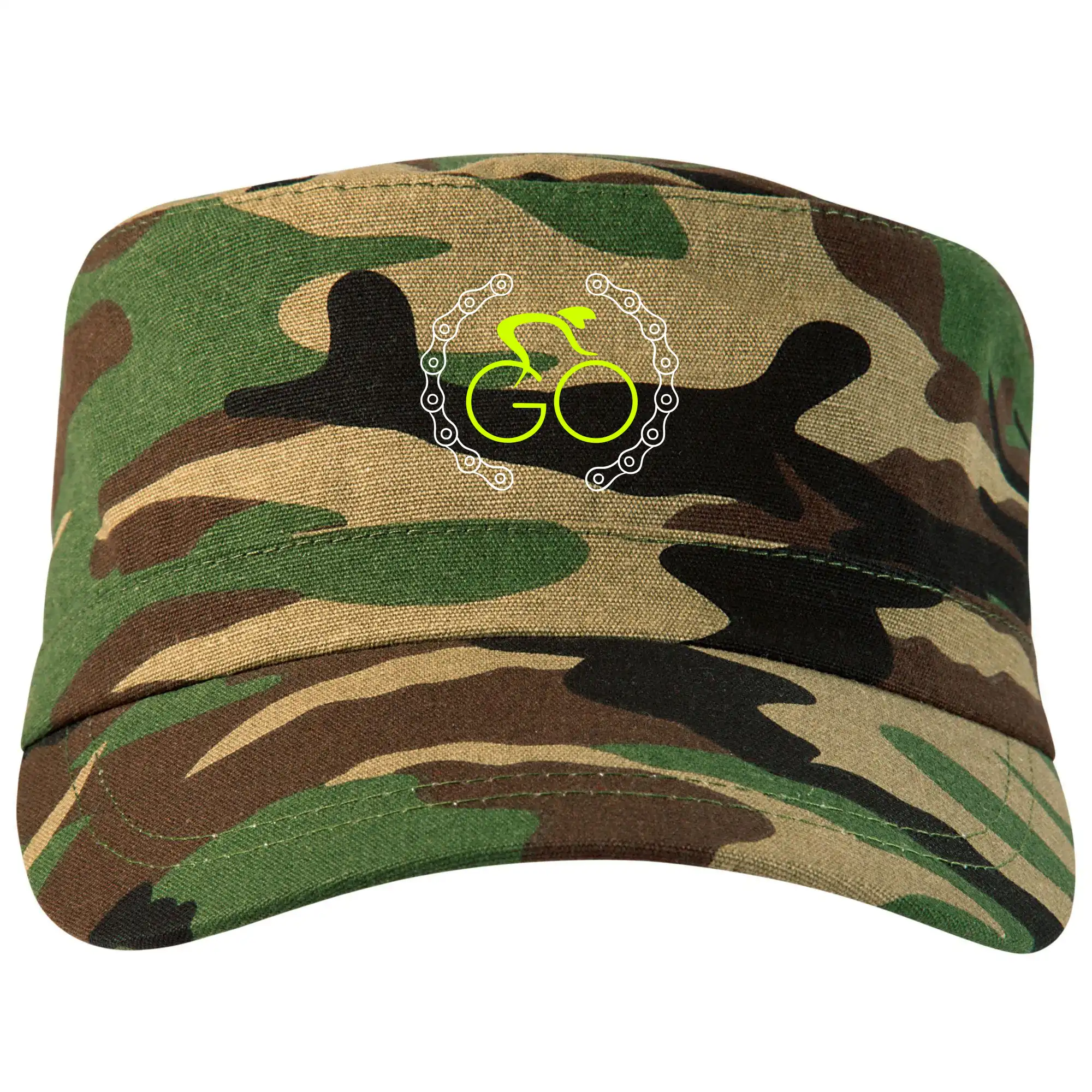 Tričko ako darček pre cyklistu - GO cyklista - Šiltovka CAMO