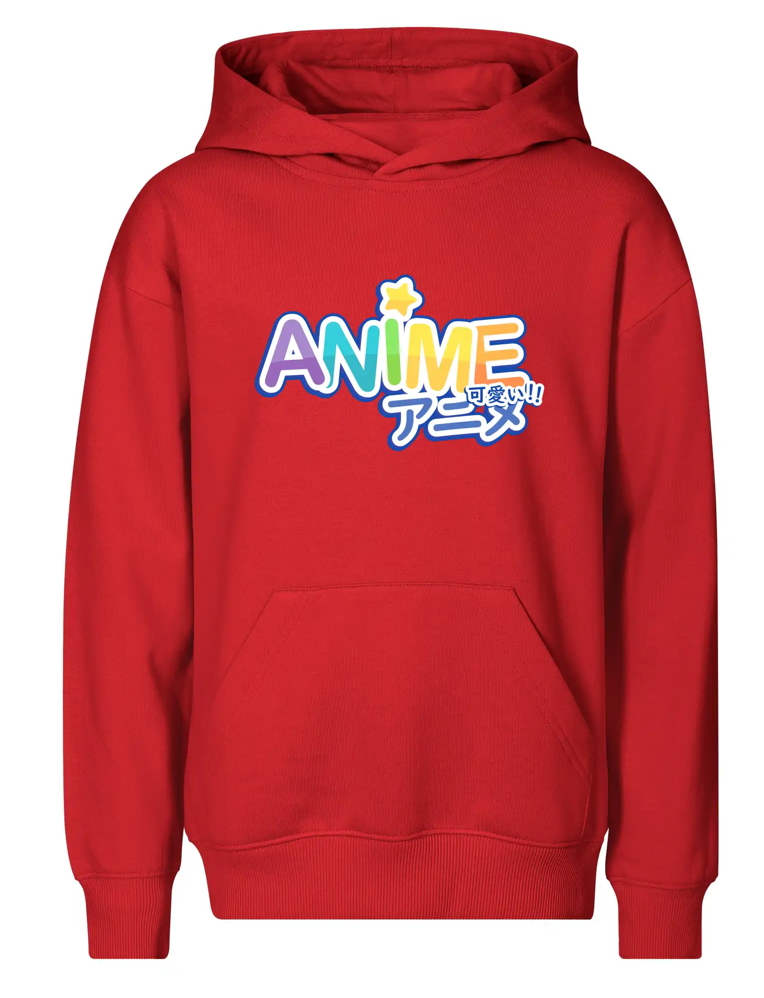 Anime nápis duhový