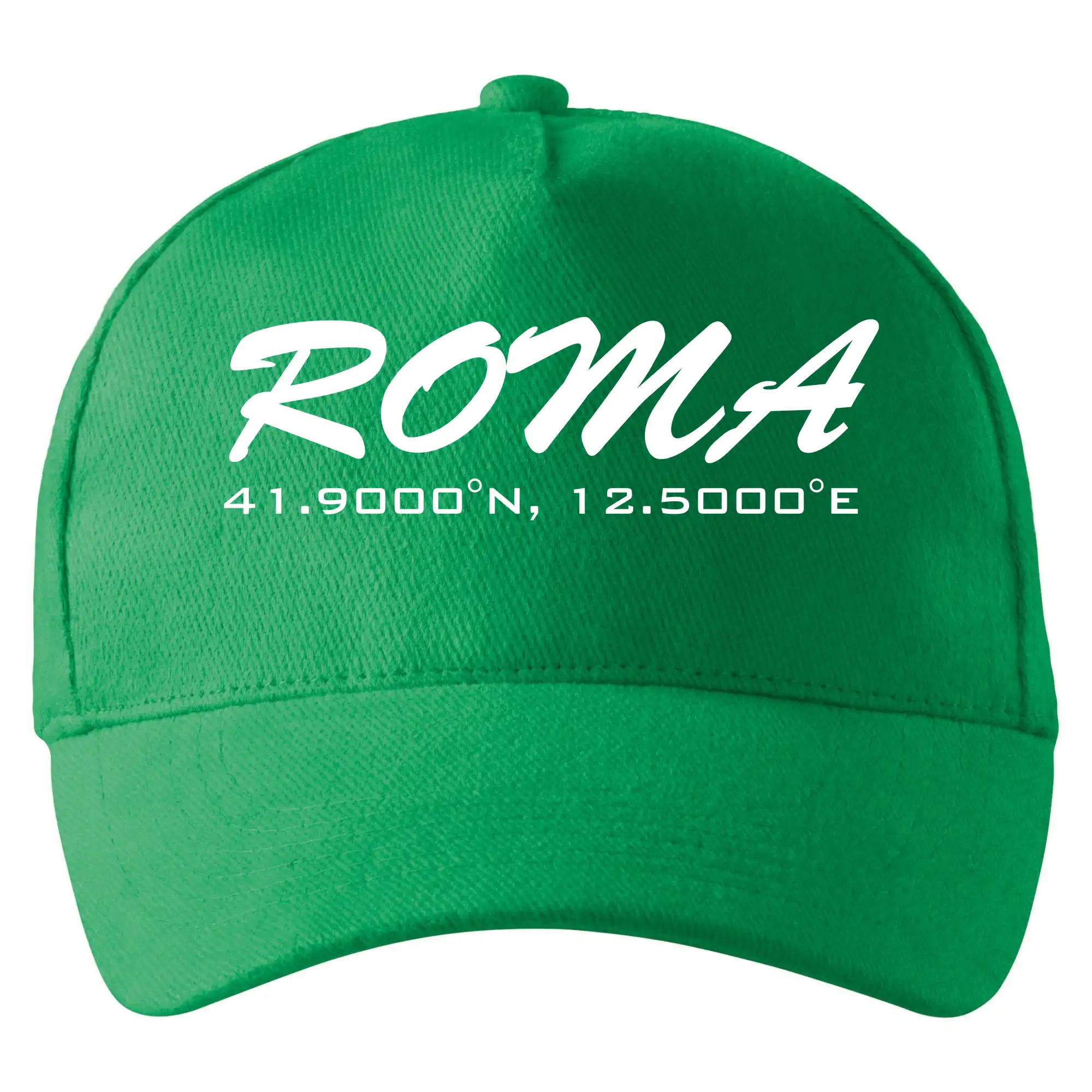 Tričká Taliansko - Roma GPS - Šiltovka so zahnutým šiltom a mosaznou sponou