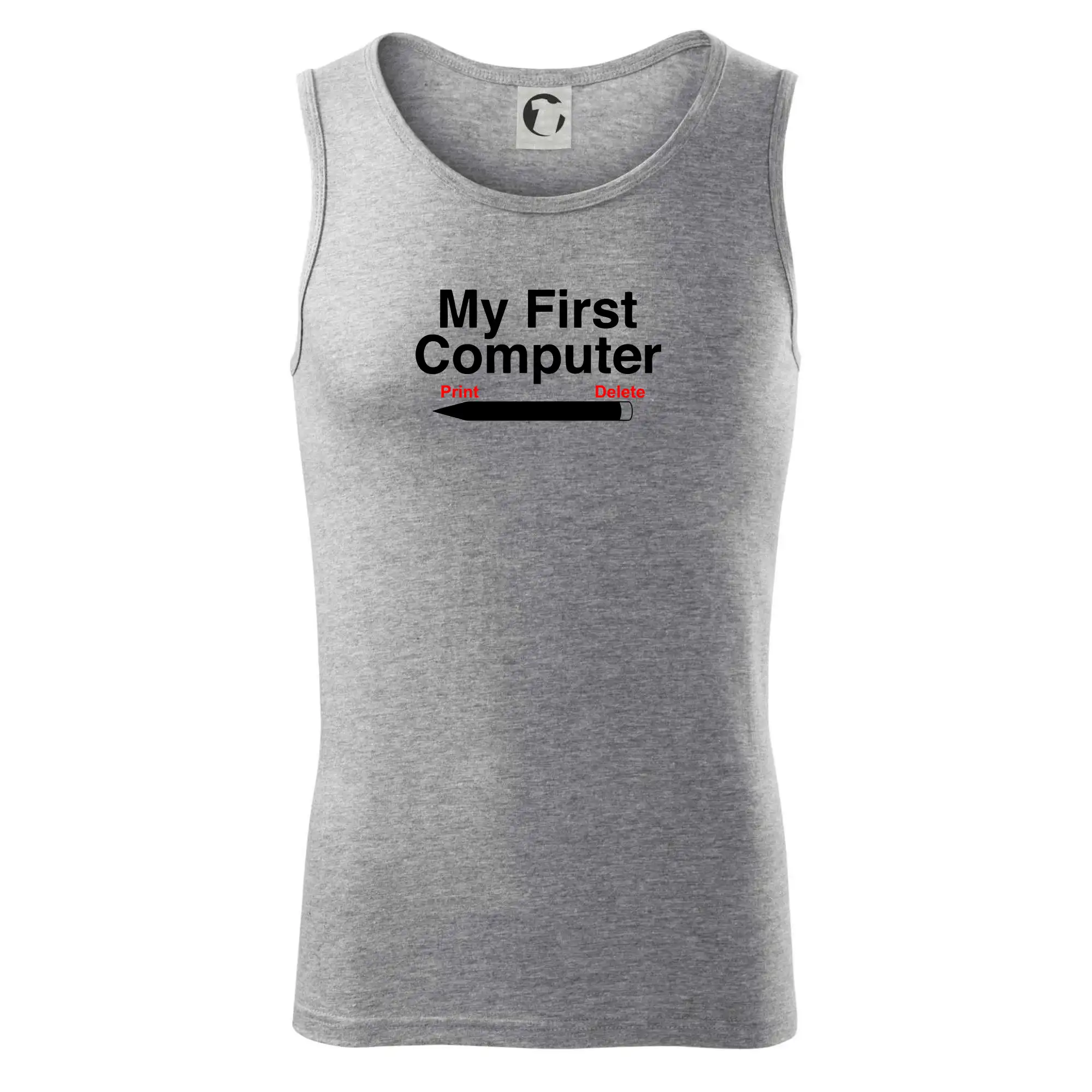 Tričká pre ajťákov - My First Computer - Tielko pánske Core