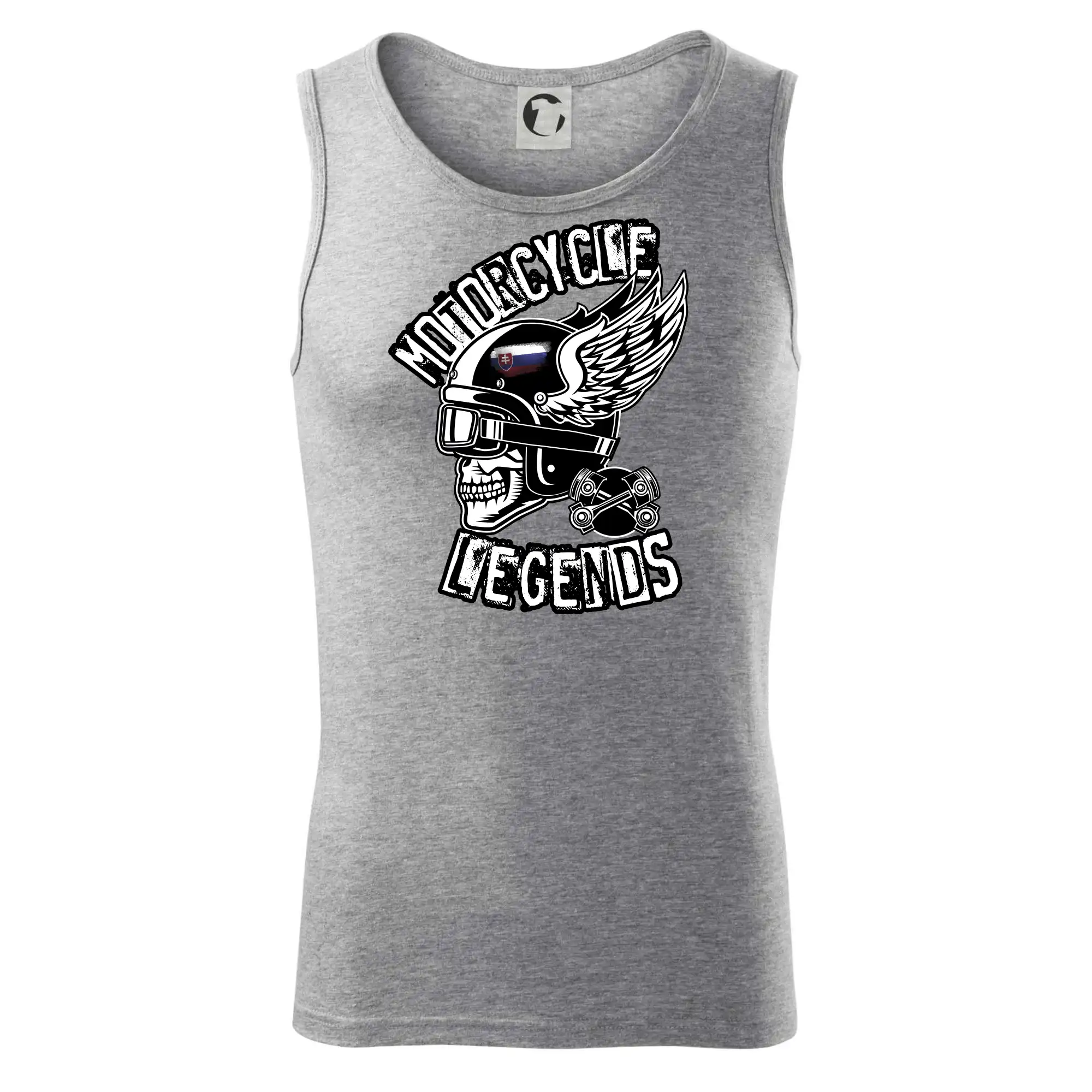 Tričká a mikiny s potlačou motoriek – pre pravých motorkárov - Slovakia Motorcycle legends - Tielko pánske Core
