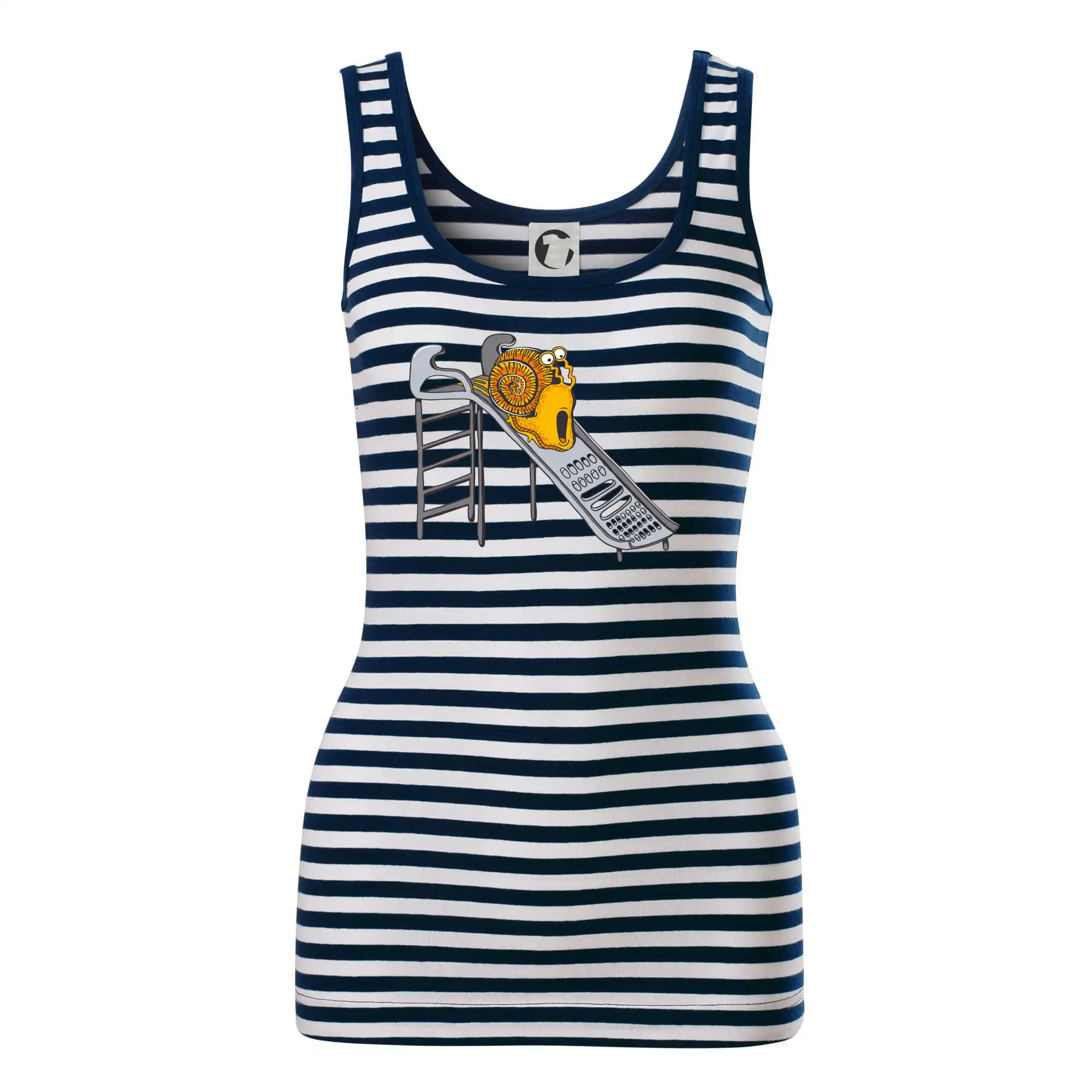 Tričká so zvieratami - To bude ale drsný nárez (Pecka Design) - Sailor tielko na vodu