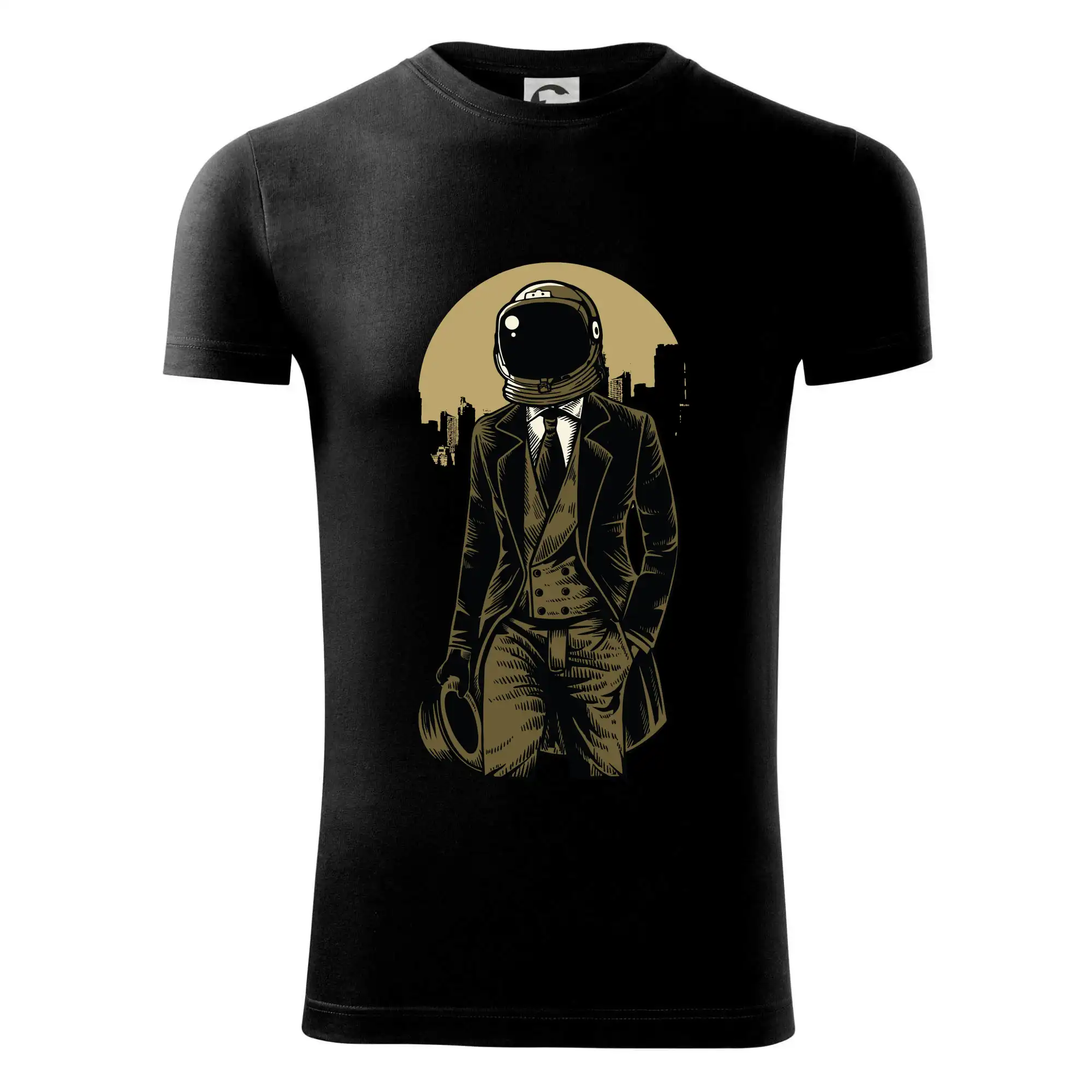 Grafické tričká - Classic Astronaut - Viper FIT - Pánske zúžené tričko