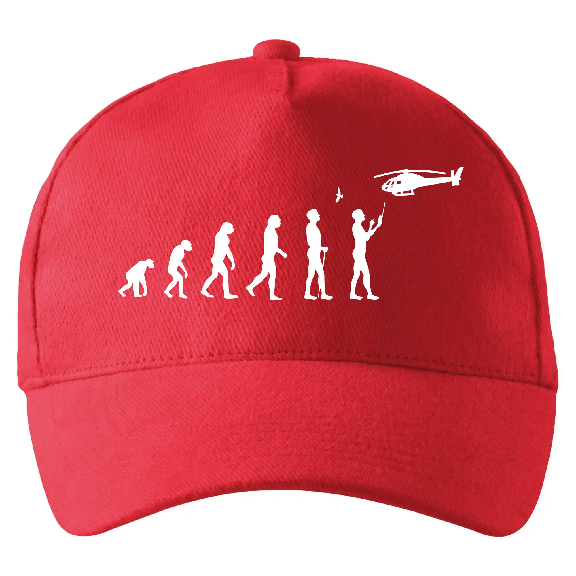 Tričká pre modelára - Evolúcia modelárov - Šiltovka so zahnutým šiltom a mosaznou sponou