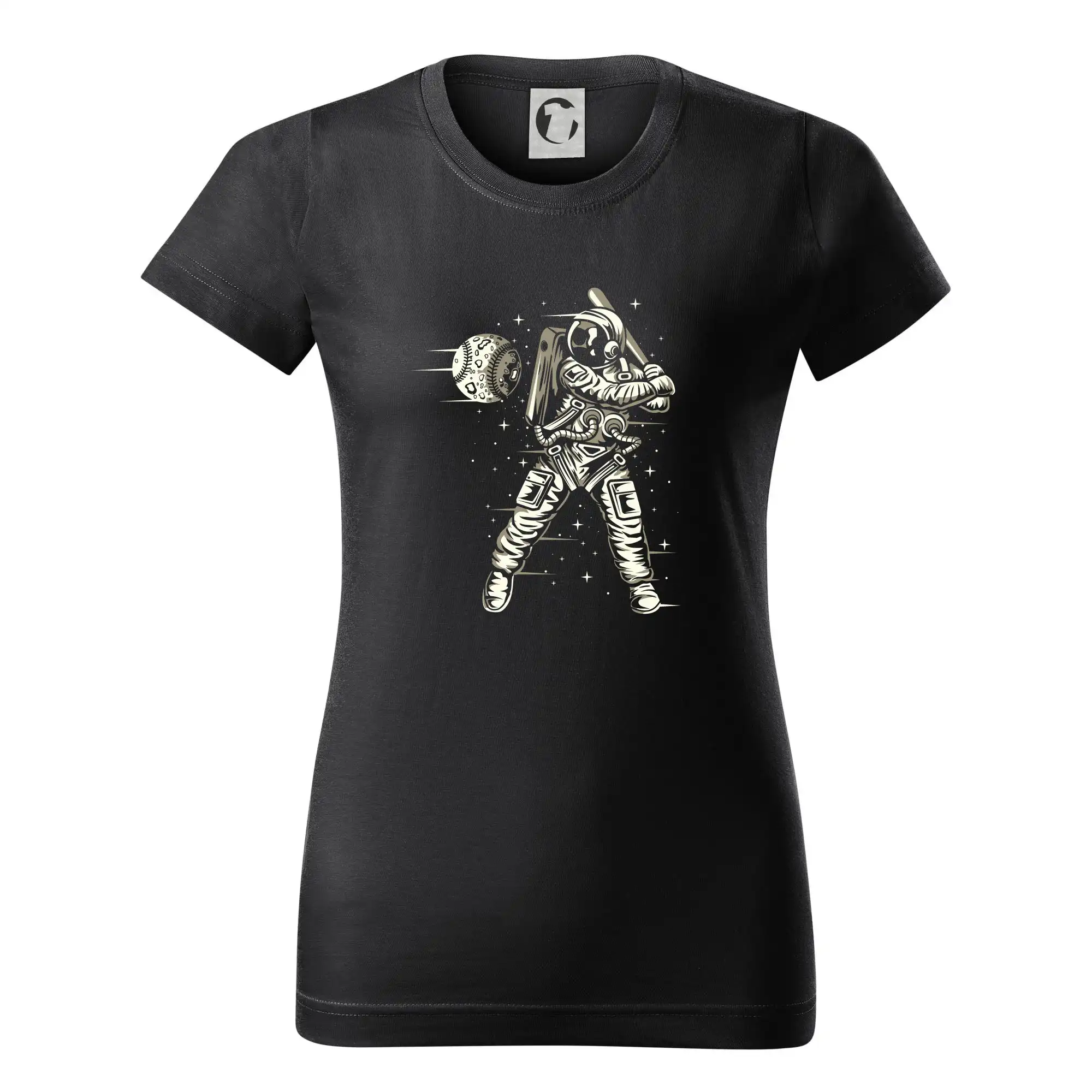 Tričká baseball - Space Baseball - Dámske tričko basic - ľahko voľnejšie a dlhšie