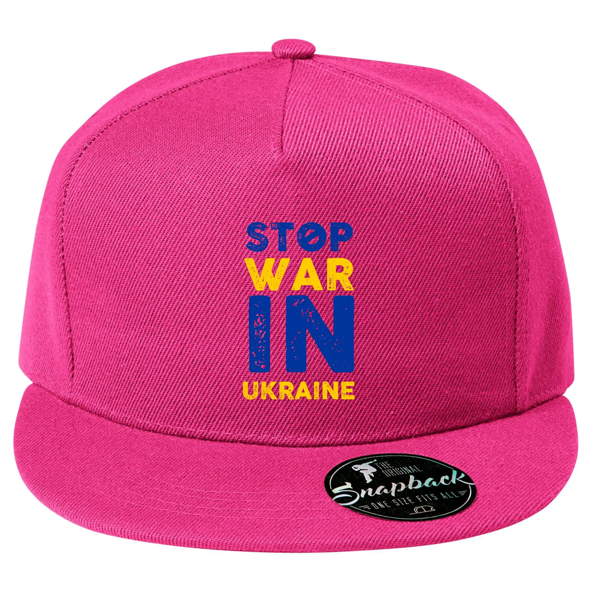 Barevný nápis Stop war in ukraine