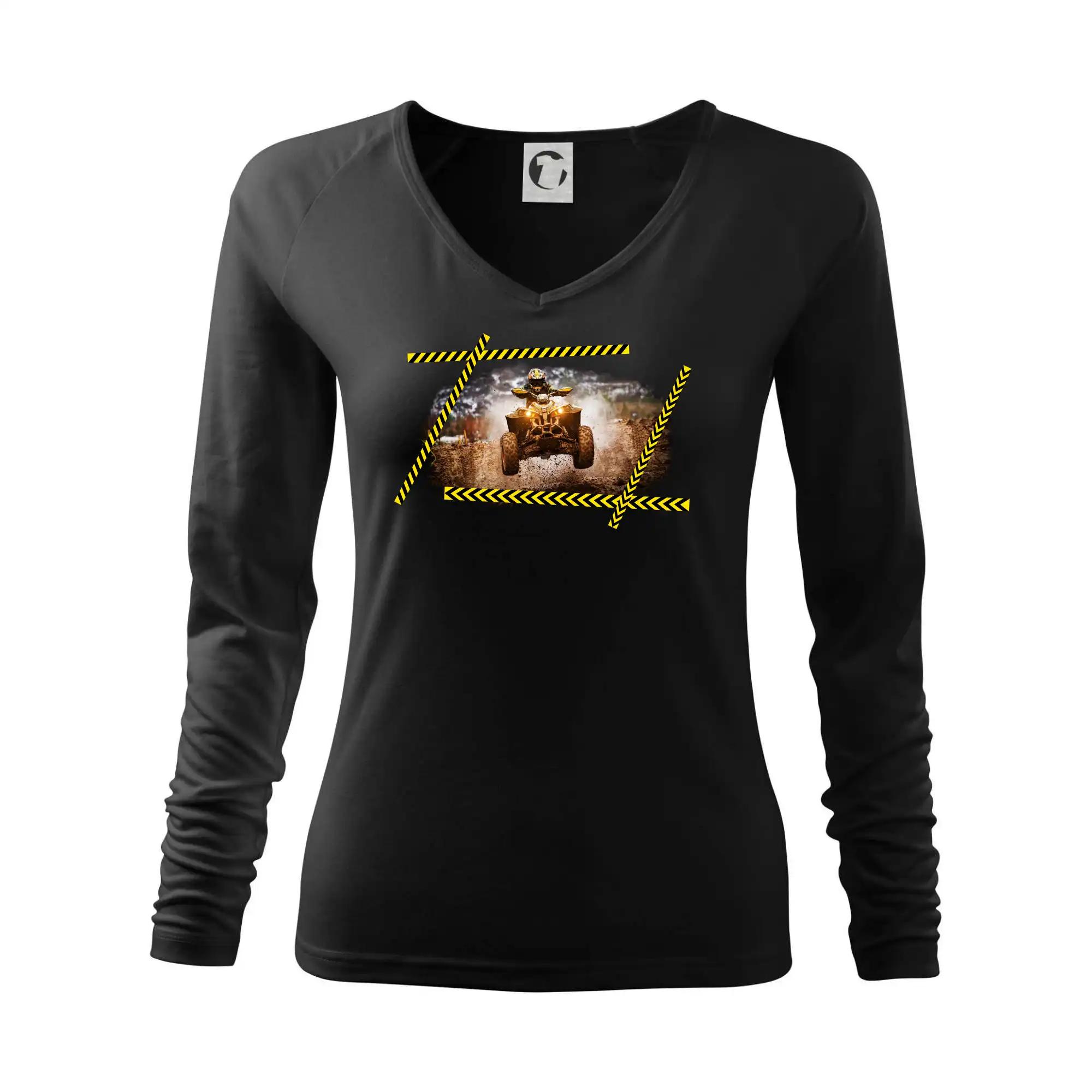 Tričko s štvorkolkou - Štvorkolka v lete - Tričko dámske Elegance