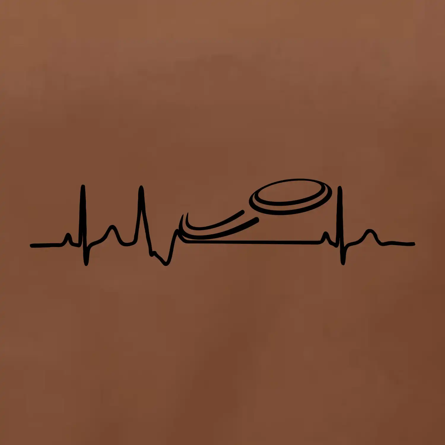 EKG frisbee discgolf talíř