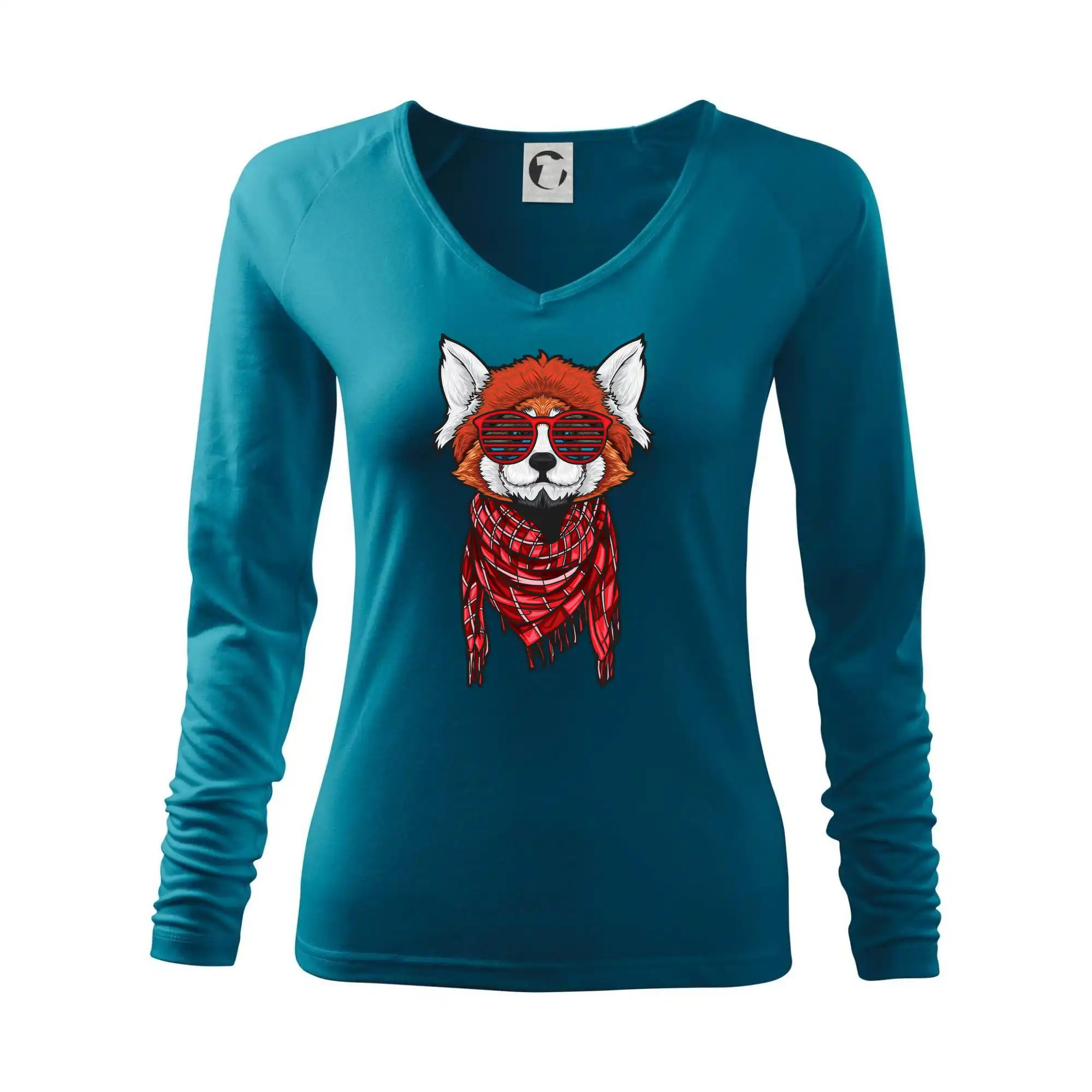 Červená panda hipster