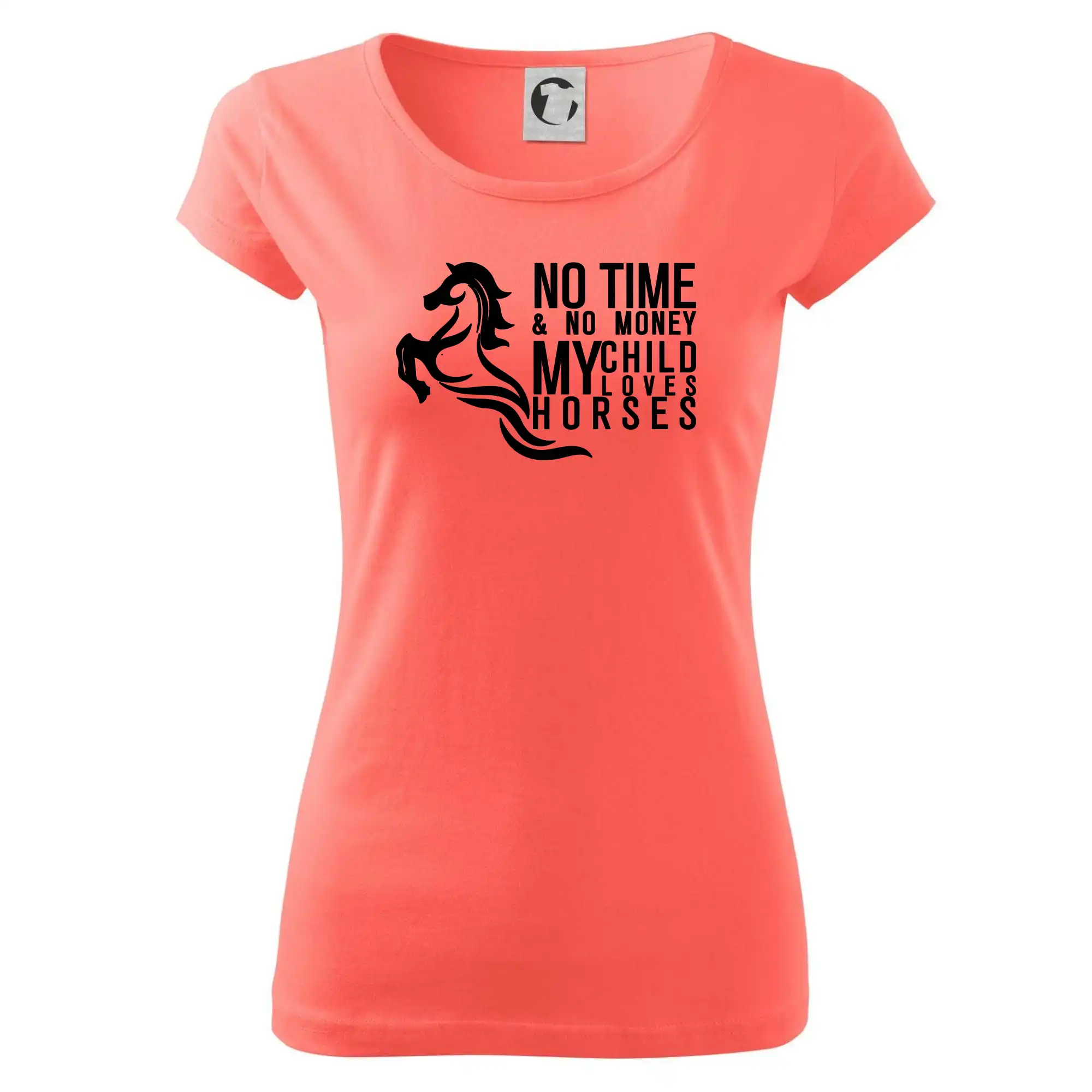 No time no money my child loves horses
