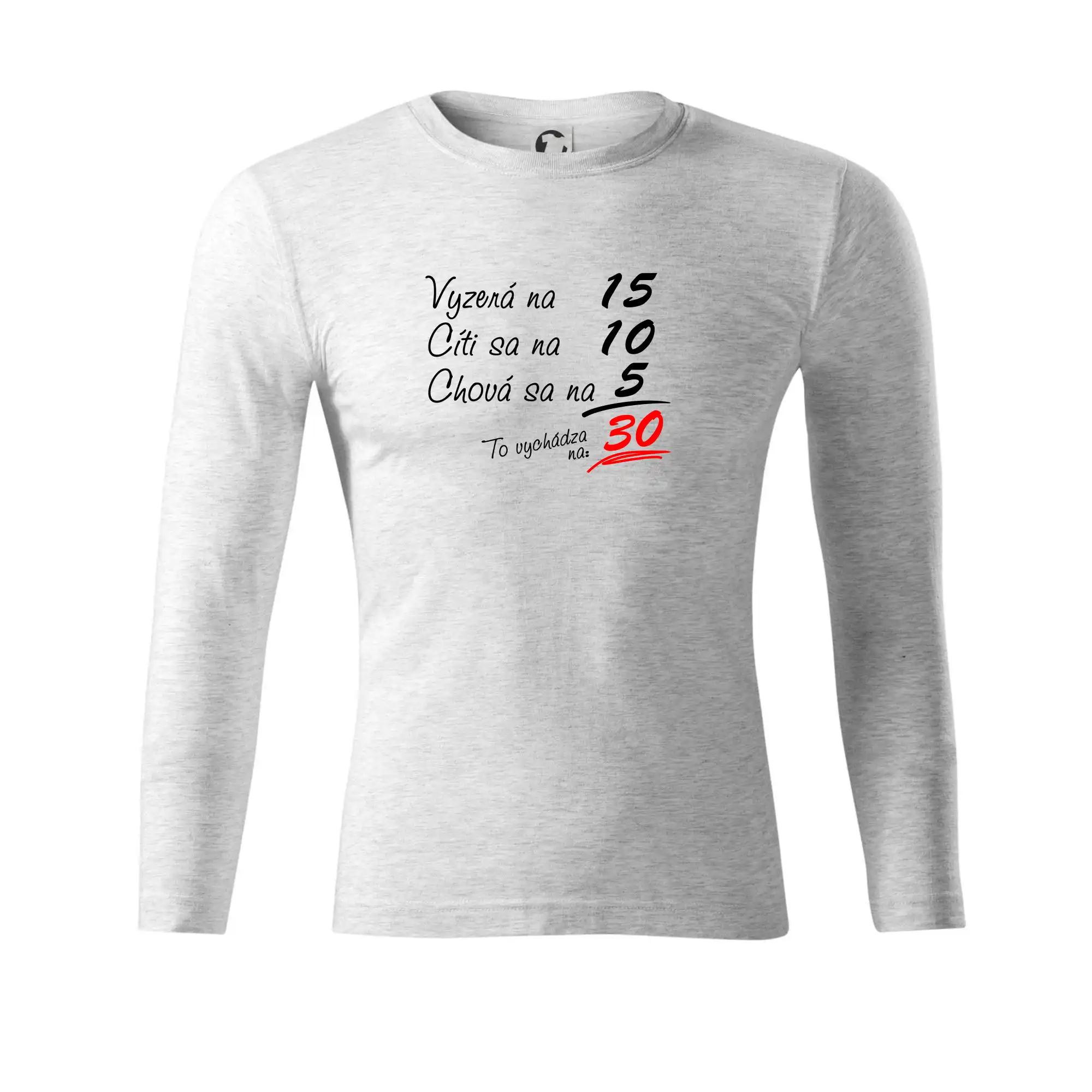 Vyzerá, cíti sa, chová sa - 30 rokov