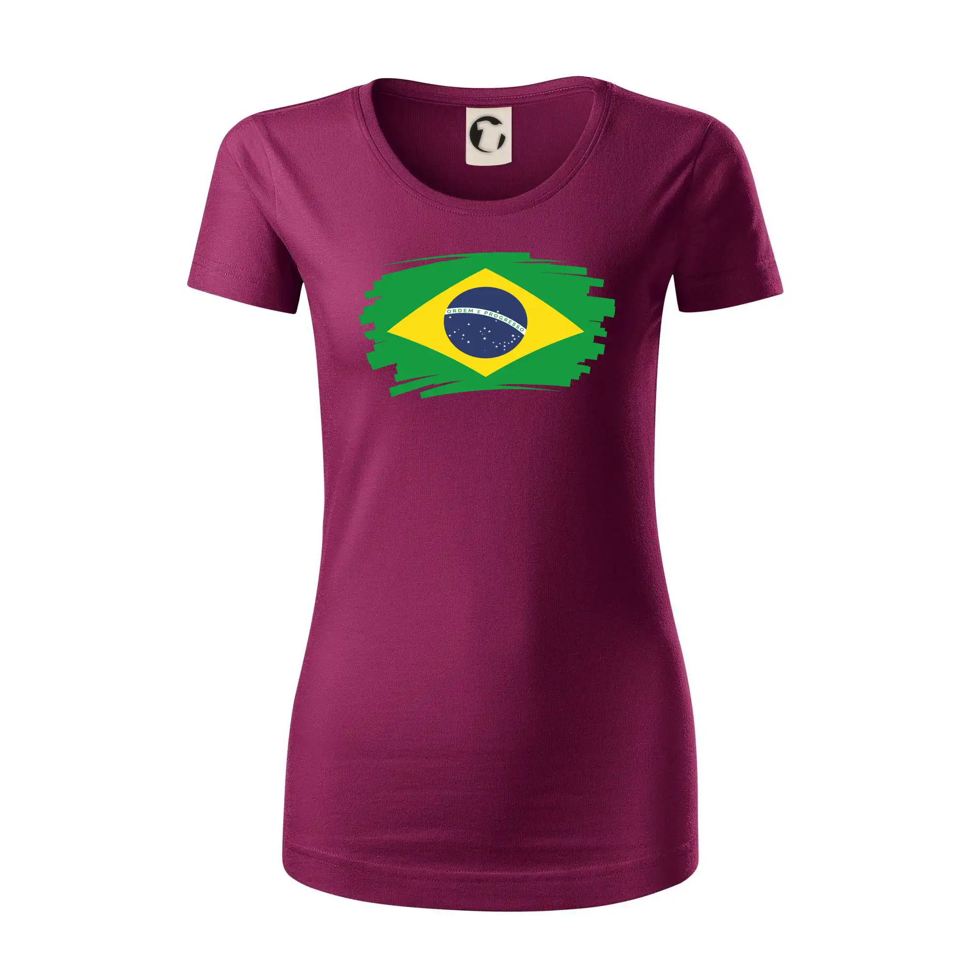 Brazílie vlajka štětkou