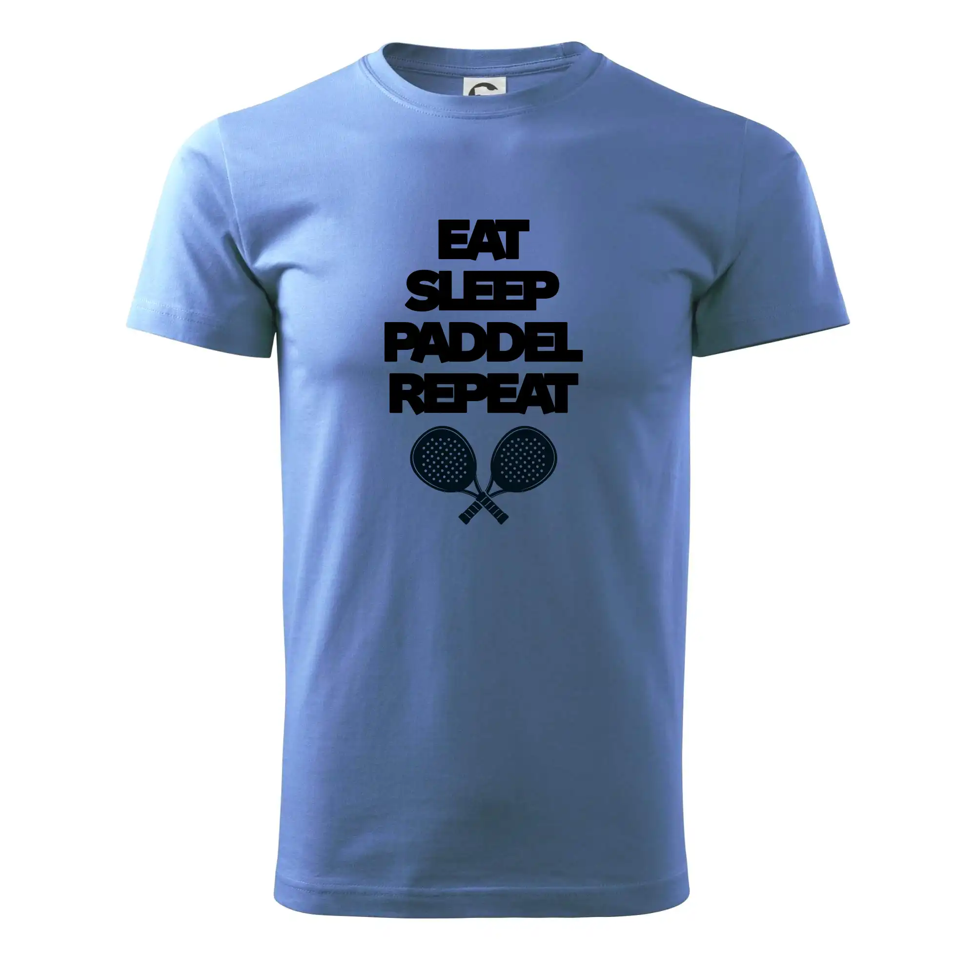 Eat sleep paddel repeat pod sebou
