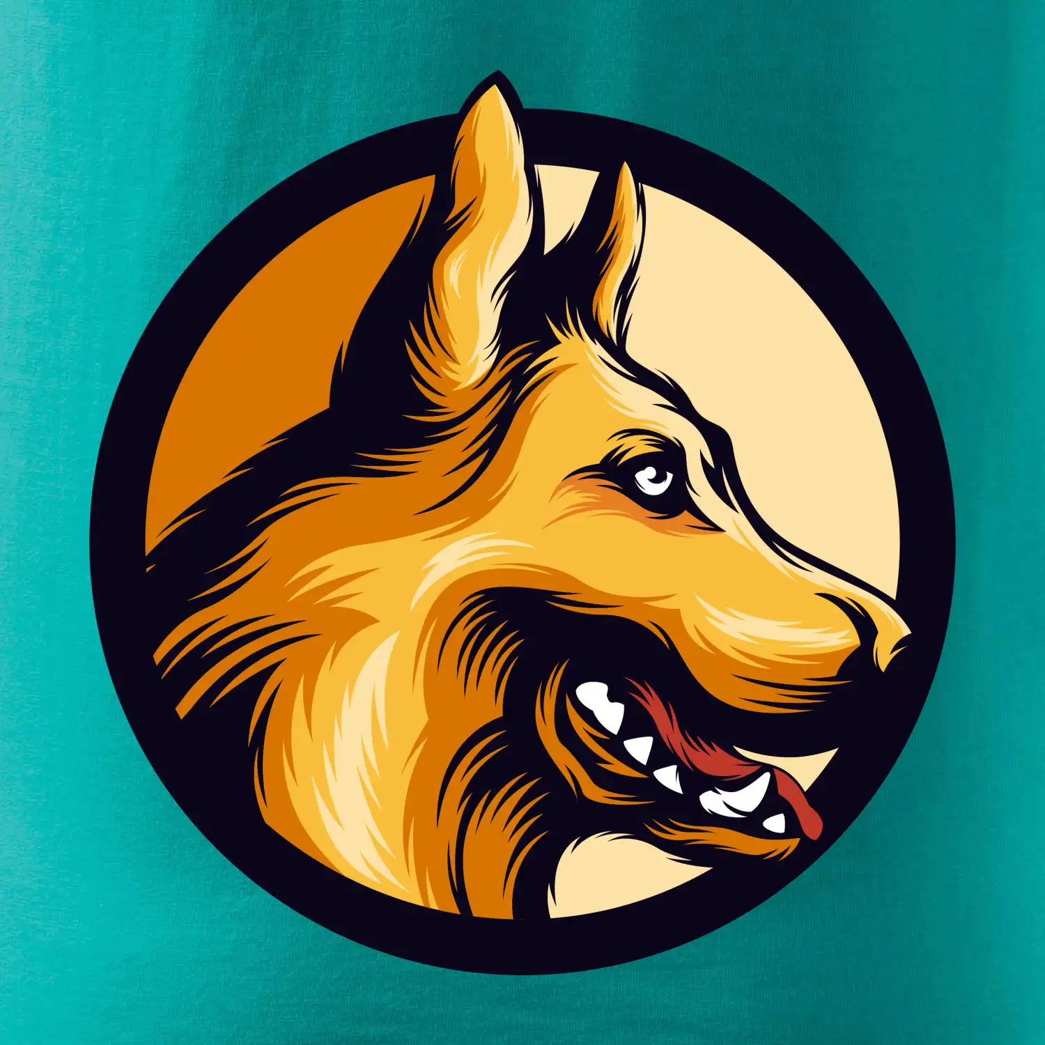 Německý ovčák - v kruhu