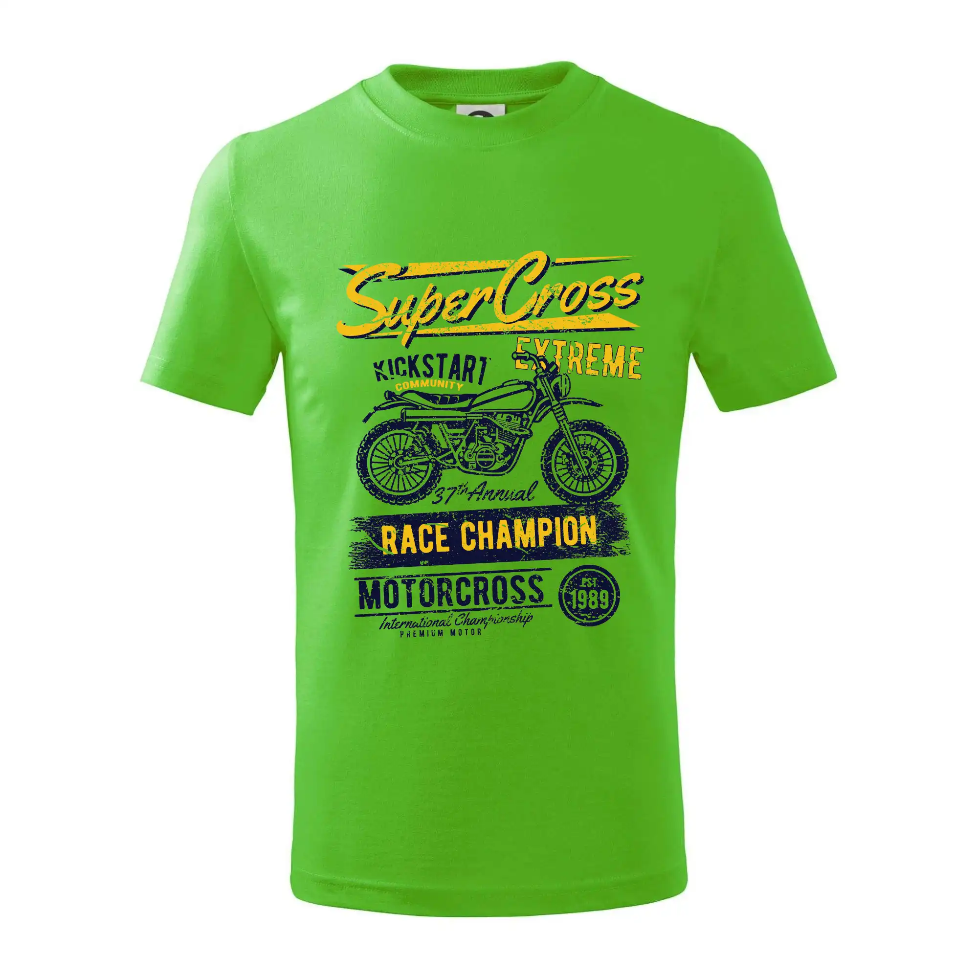 Motocross tričká - Super Cross - Tričko detské bavlnené