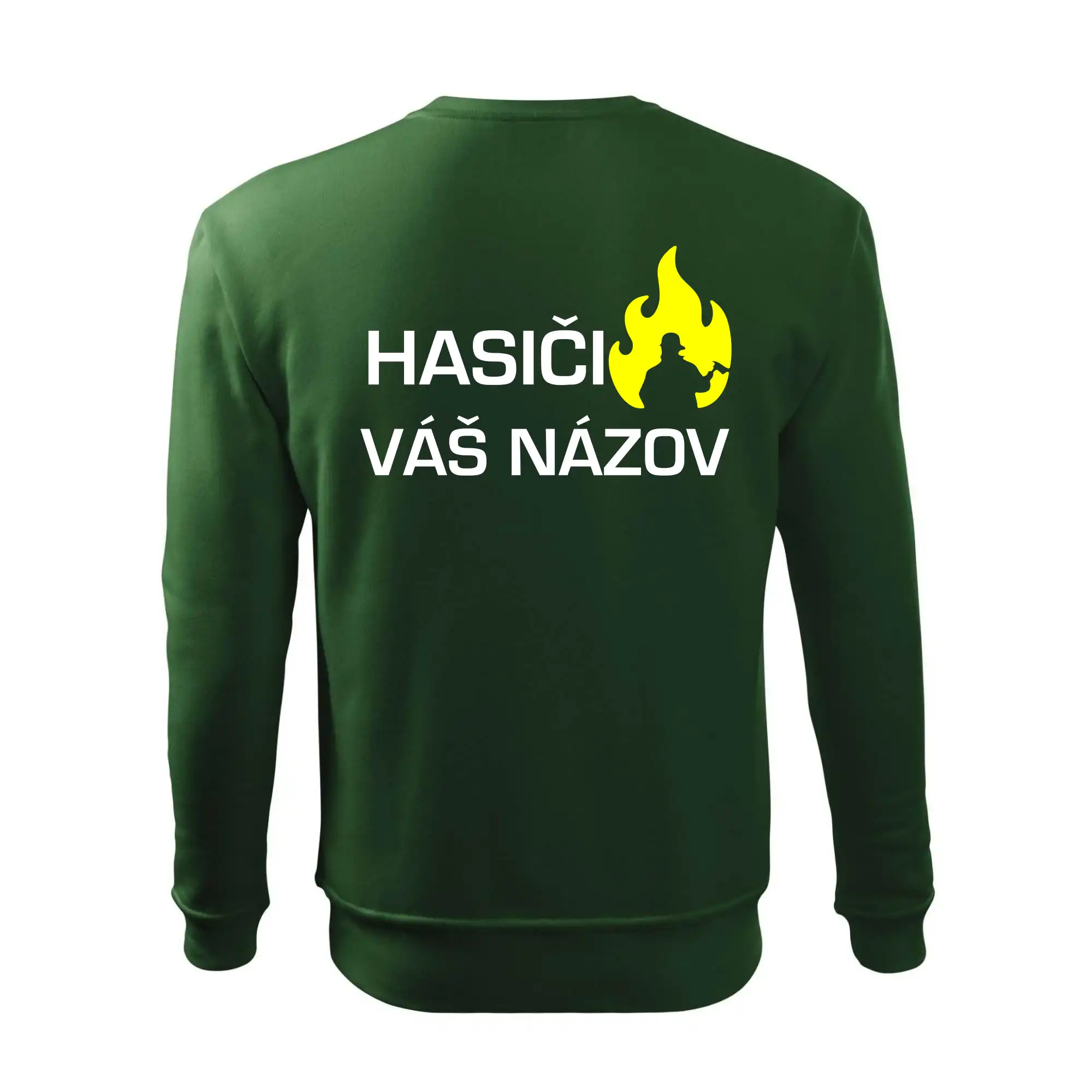 Hasiči - Váš názov - FLUO + Reflexná potlač