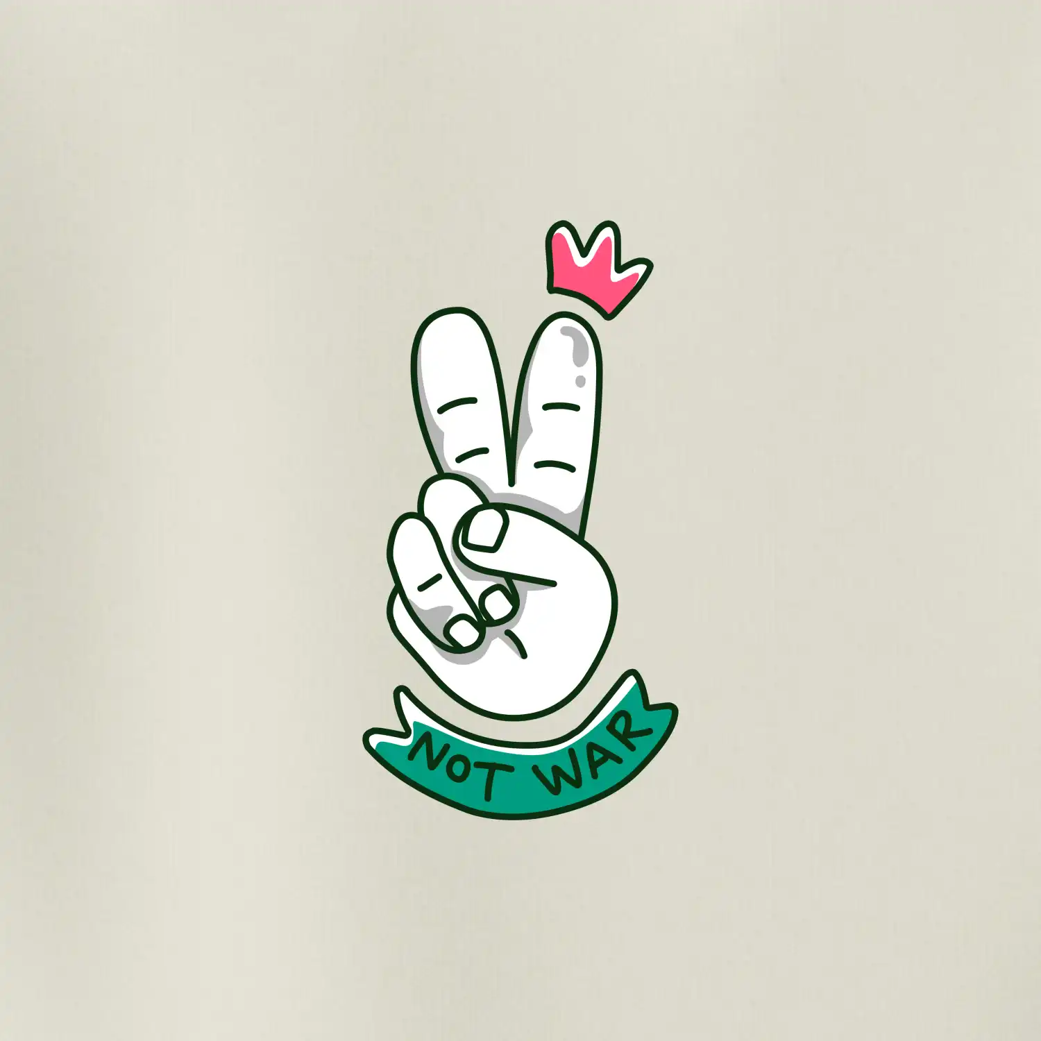 Victory ruka - not war