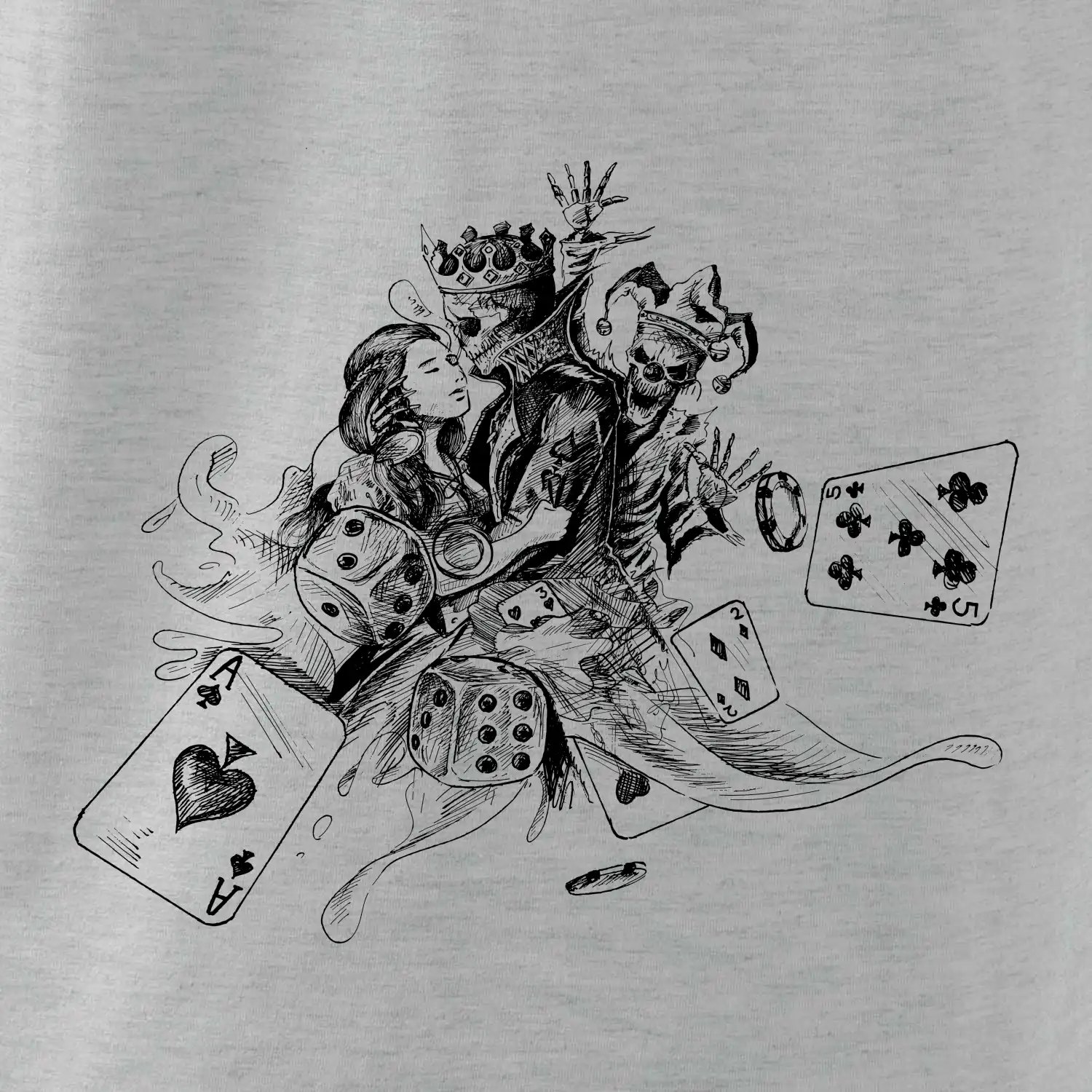 Poker skica
