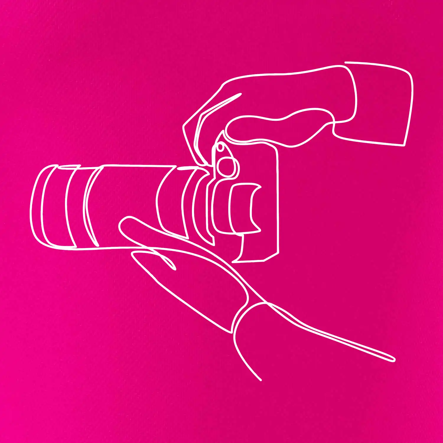 Fotograf jedním tahem