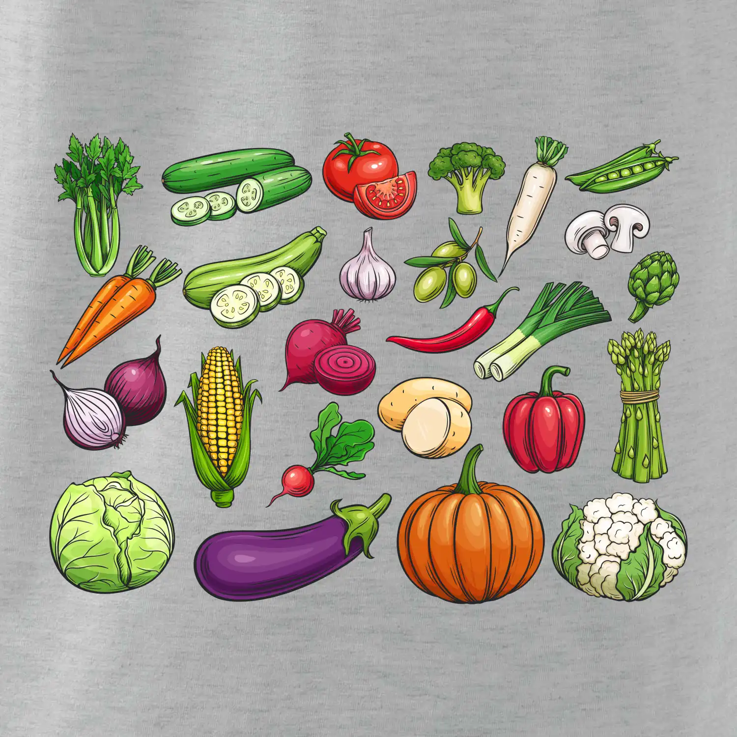 Zelenina ze zahrádky