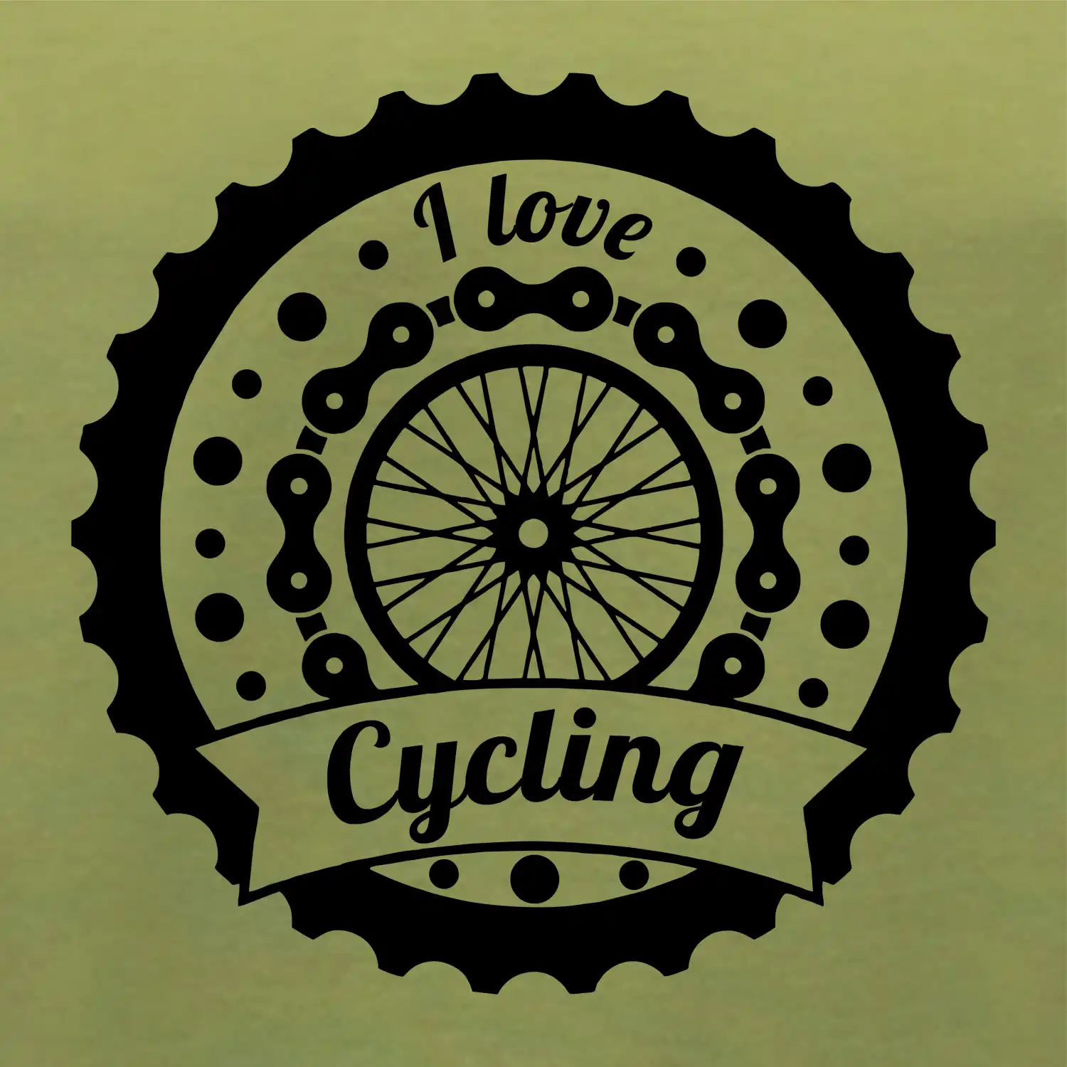 I love cycling - kolo