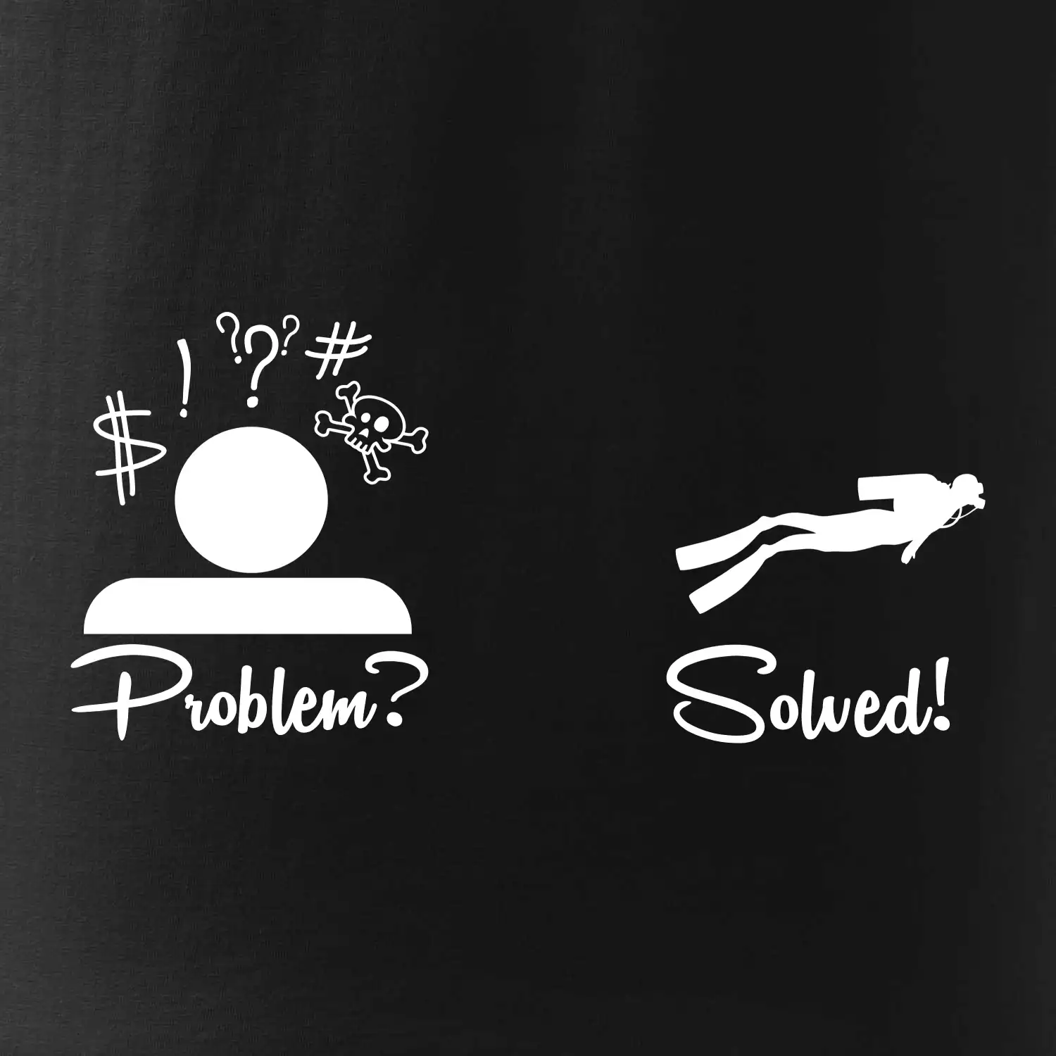 Problem solved - potápění