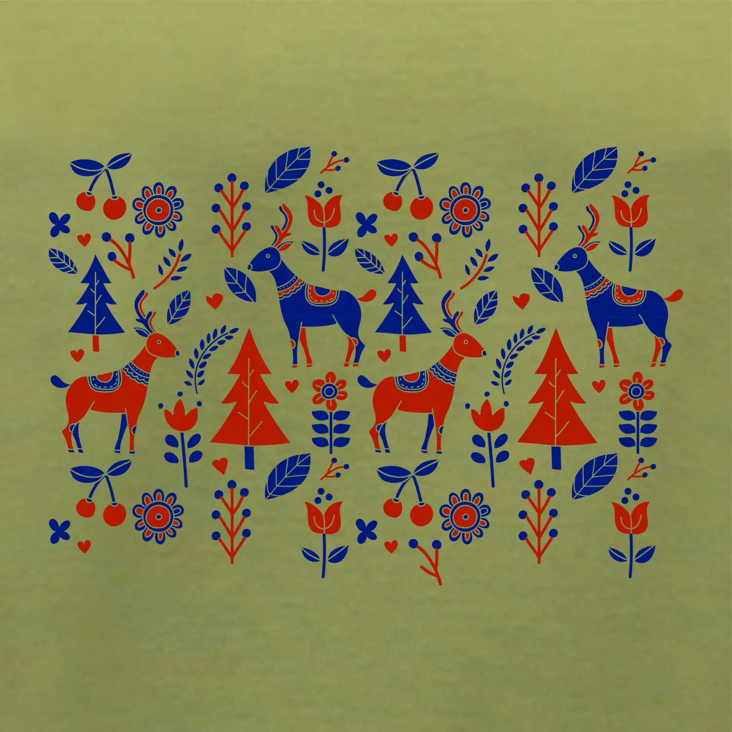 Folklór - jeleni v lese