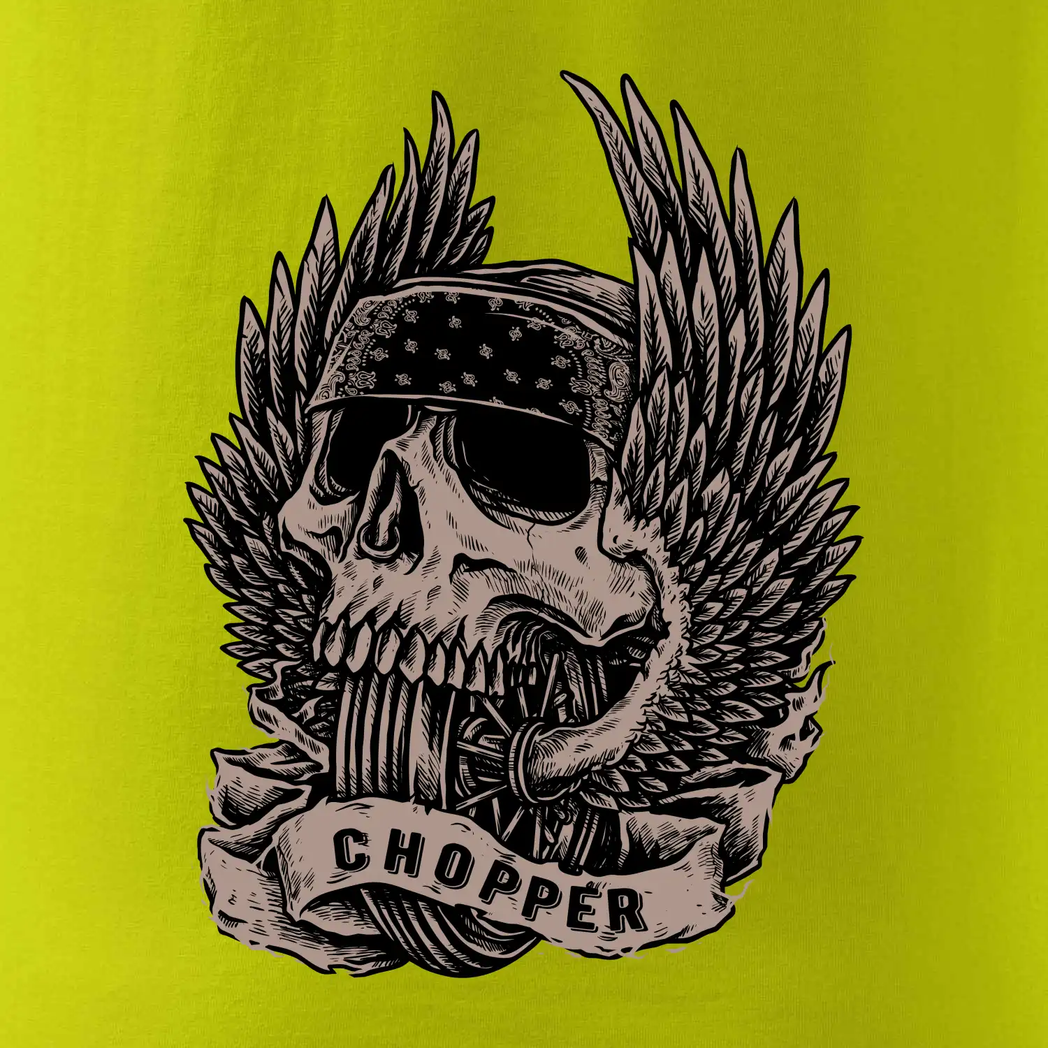 Chopper kolo křídla