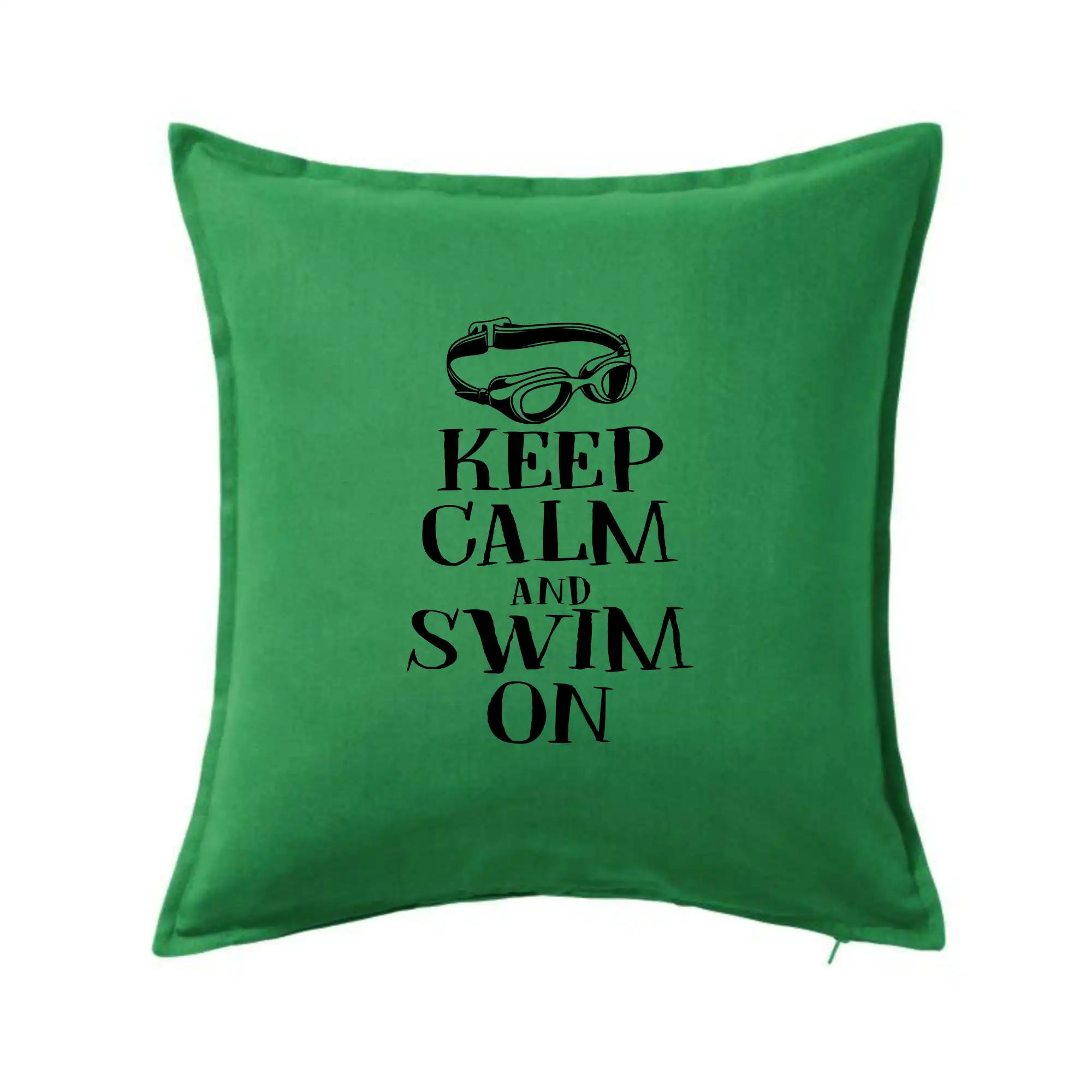 Keep calm and swim on