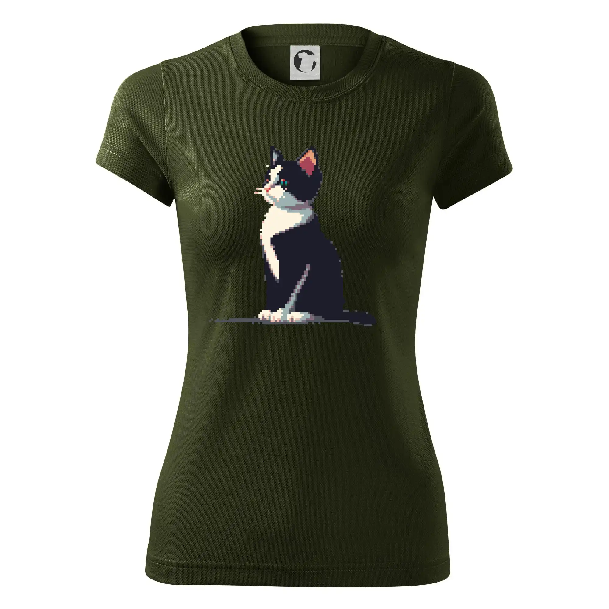 Mourovatá kočka pixel