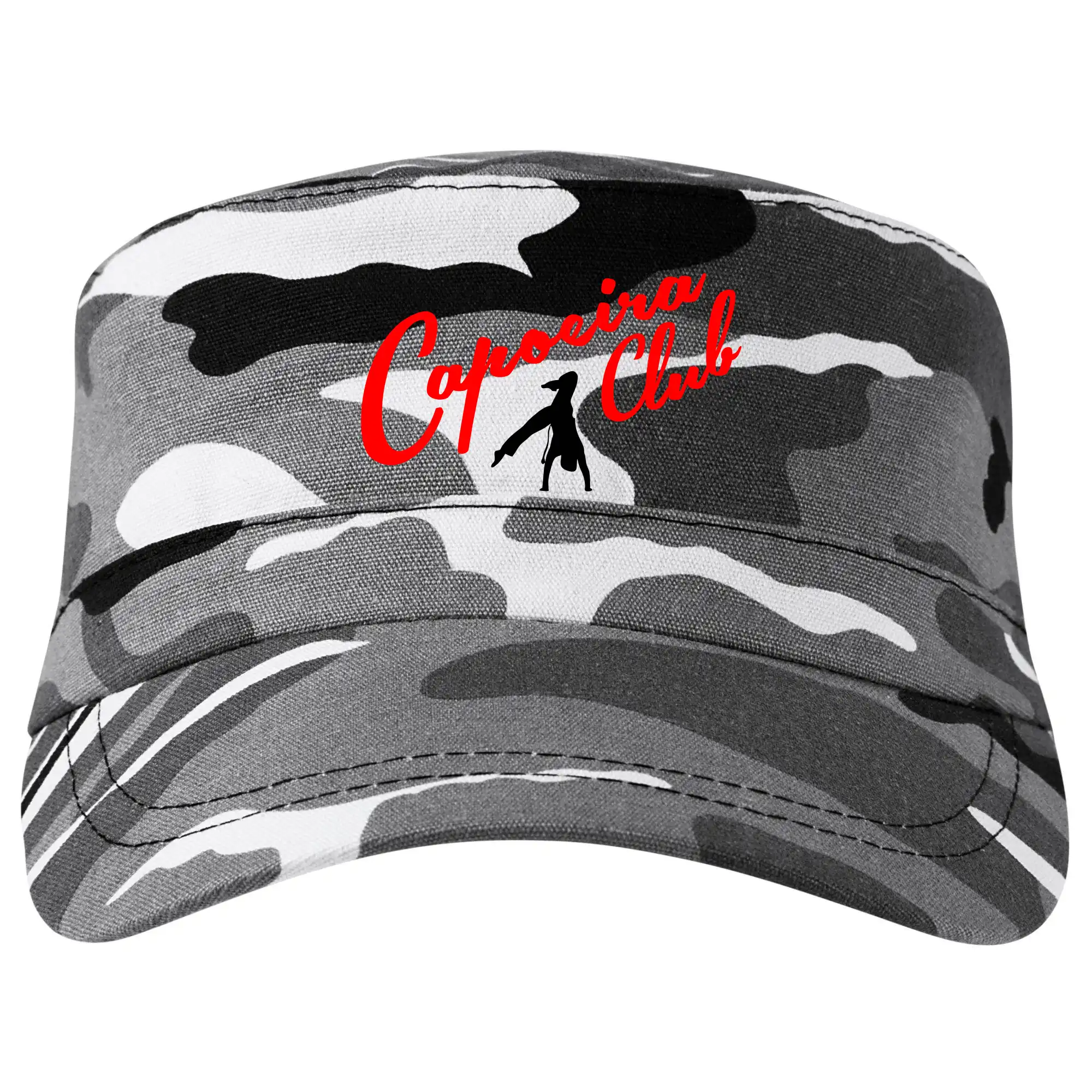 Tričká Capoeira - Capoeira club s tanečníkom - Šiltovka CAMO